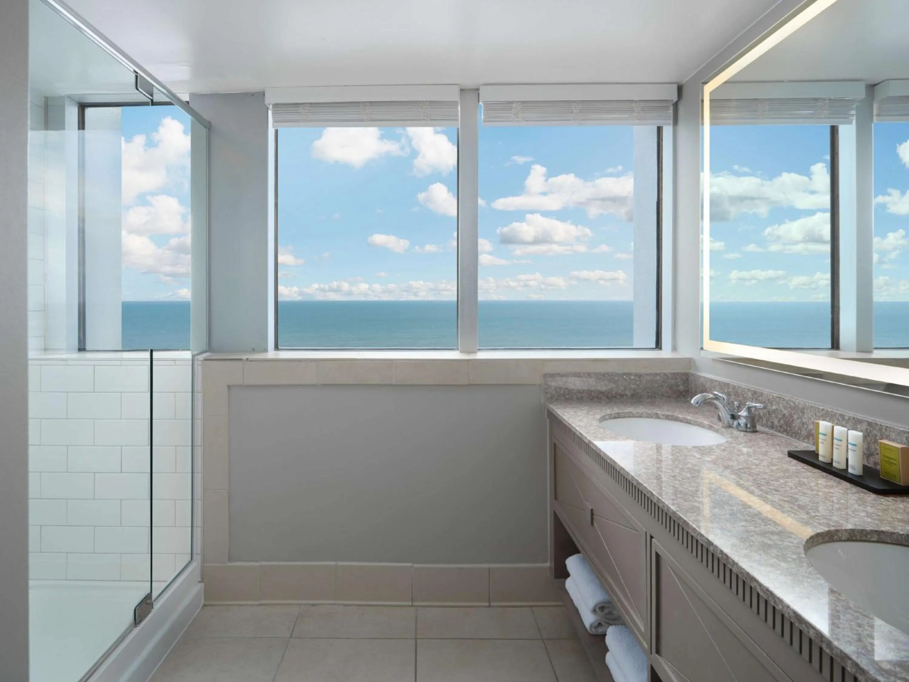 Bathroom in Embassy Suites by Hilton Myrtle Beach Oceanfront Resort