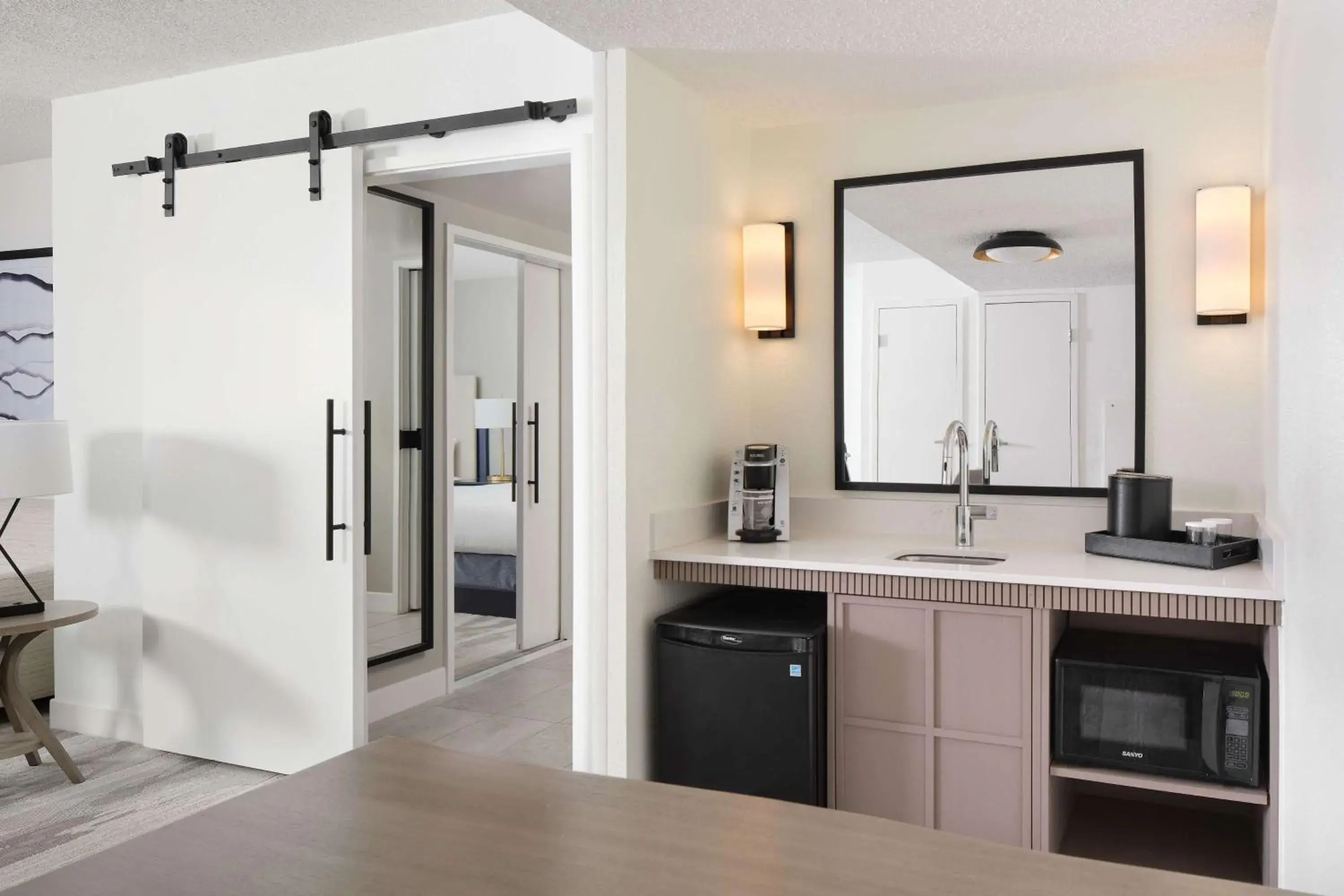 Photo of the whole room in Embassy Suites by Hilton Myrtle Beach Oceanfront Resort Photo of the whole room in Embassy Suites by Hilton Myrtle Beach Oceanfront Resort