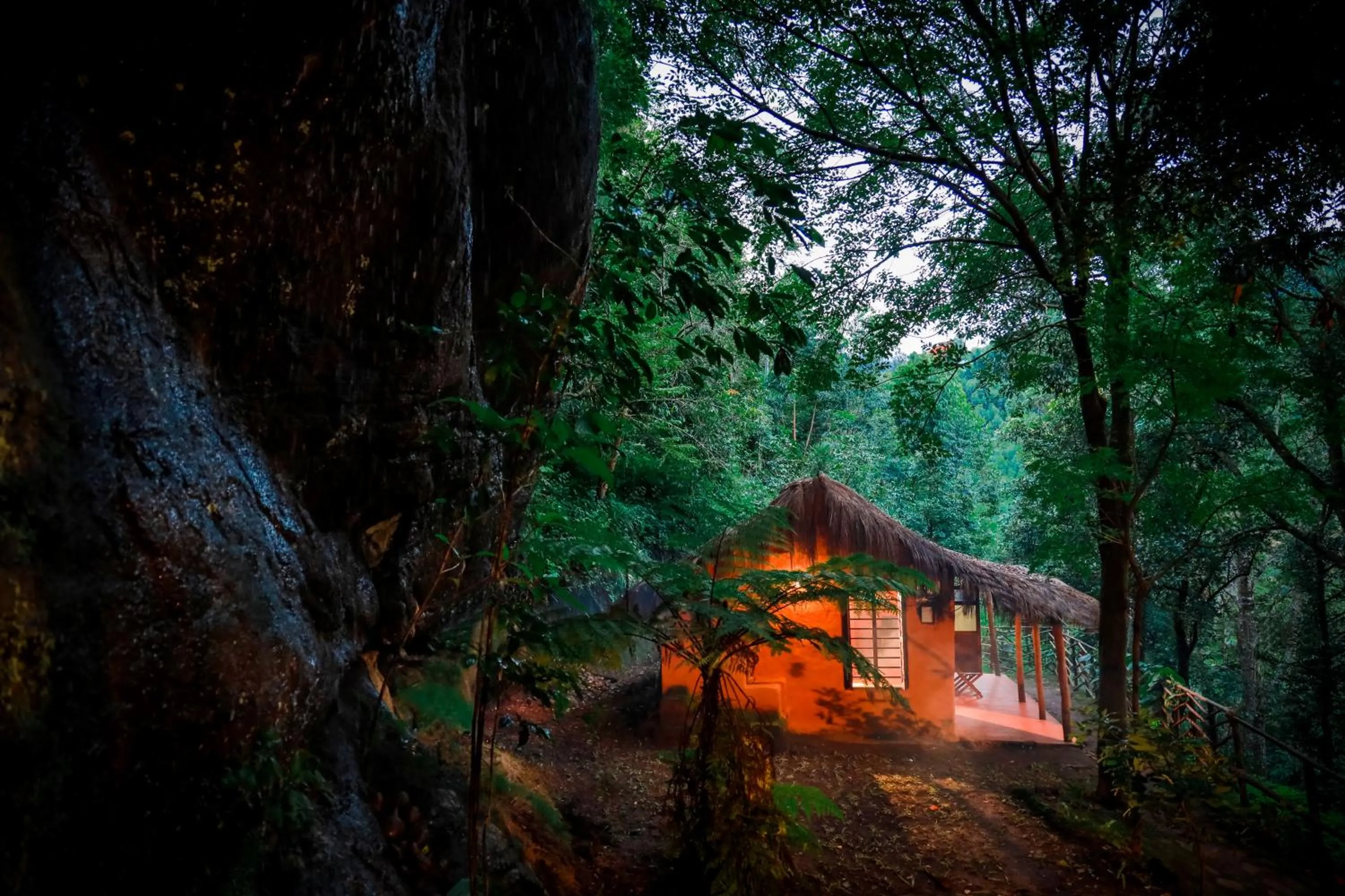 Property building in Golden Fern Resort