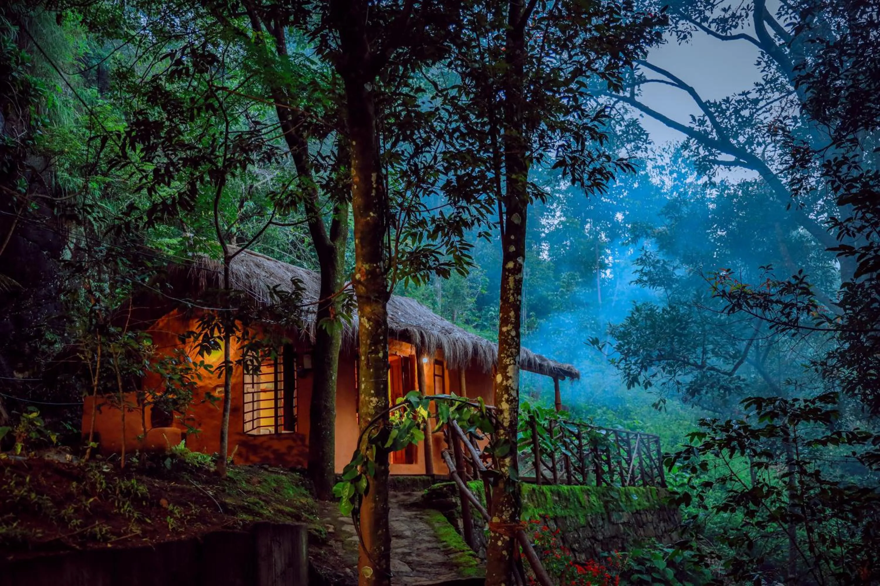 Property building in Golden Fern Resort