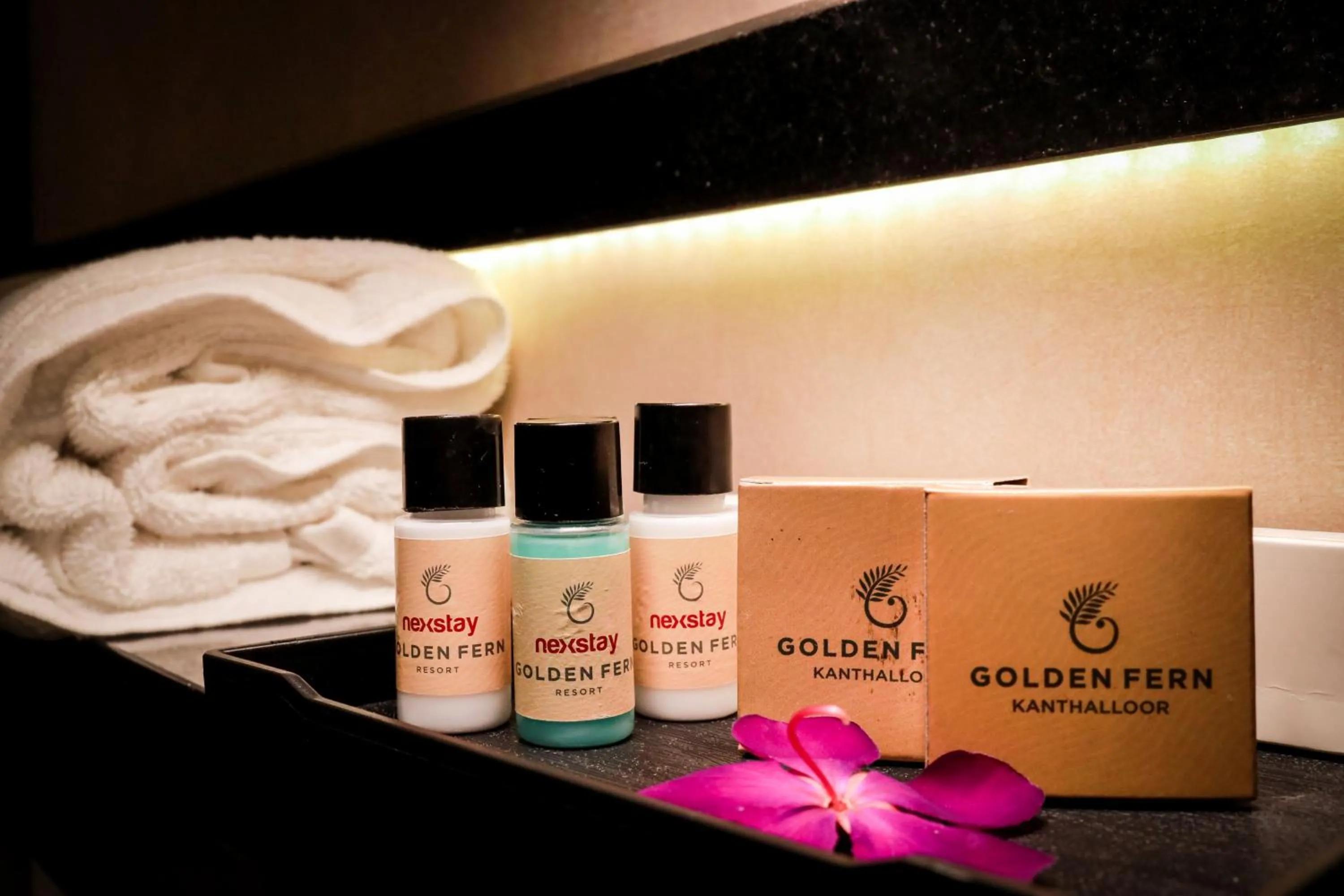 Bathroom in Golden Fern Resort