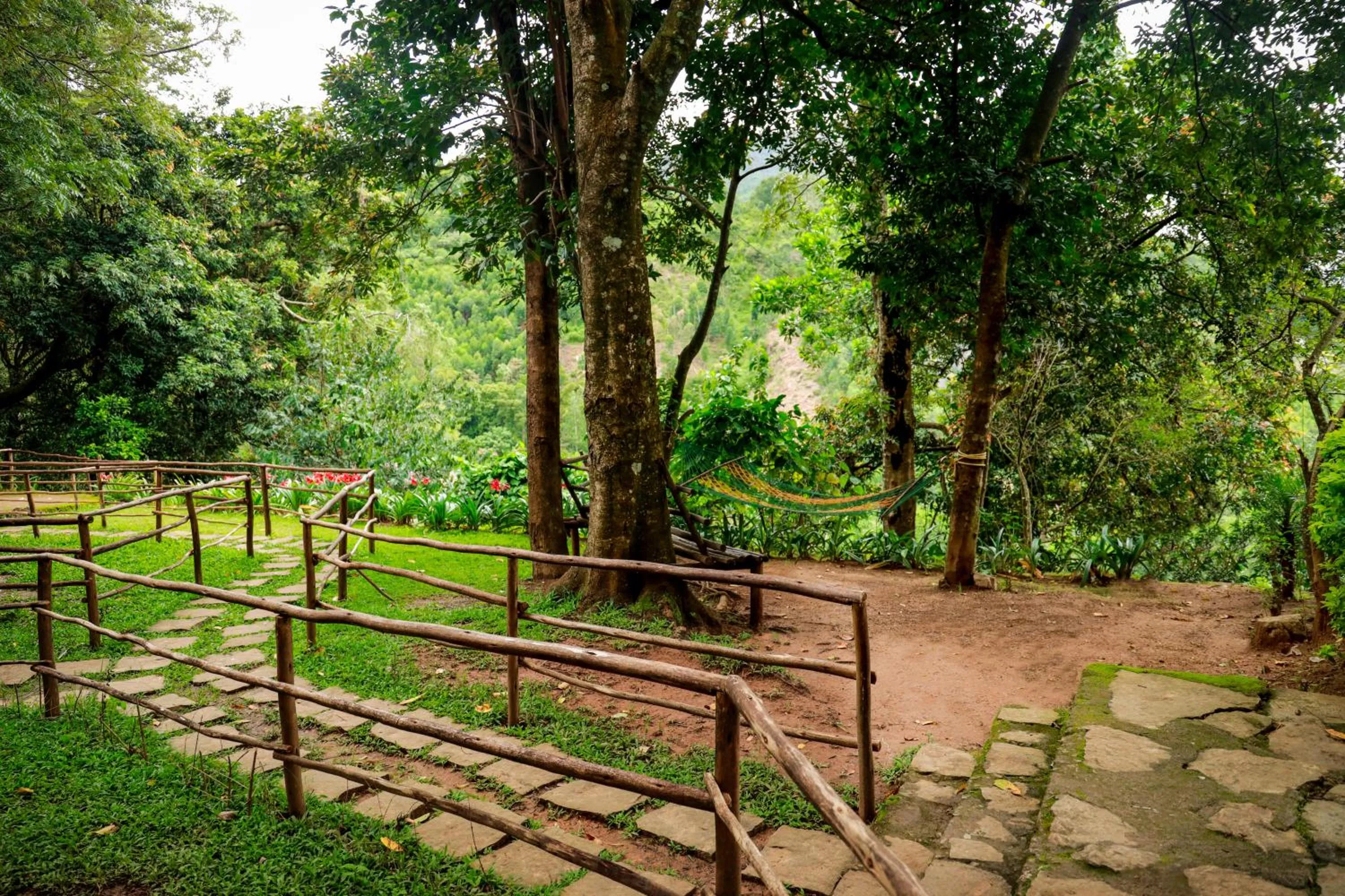 Children play ground in Golden Fern Resort