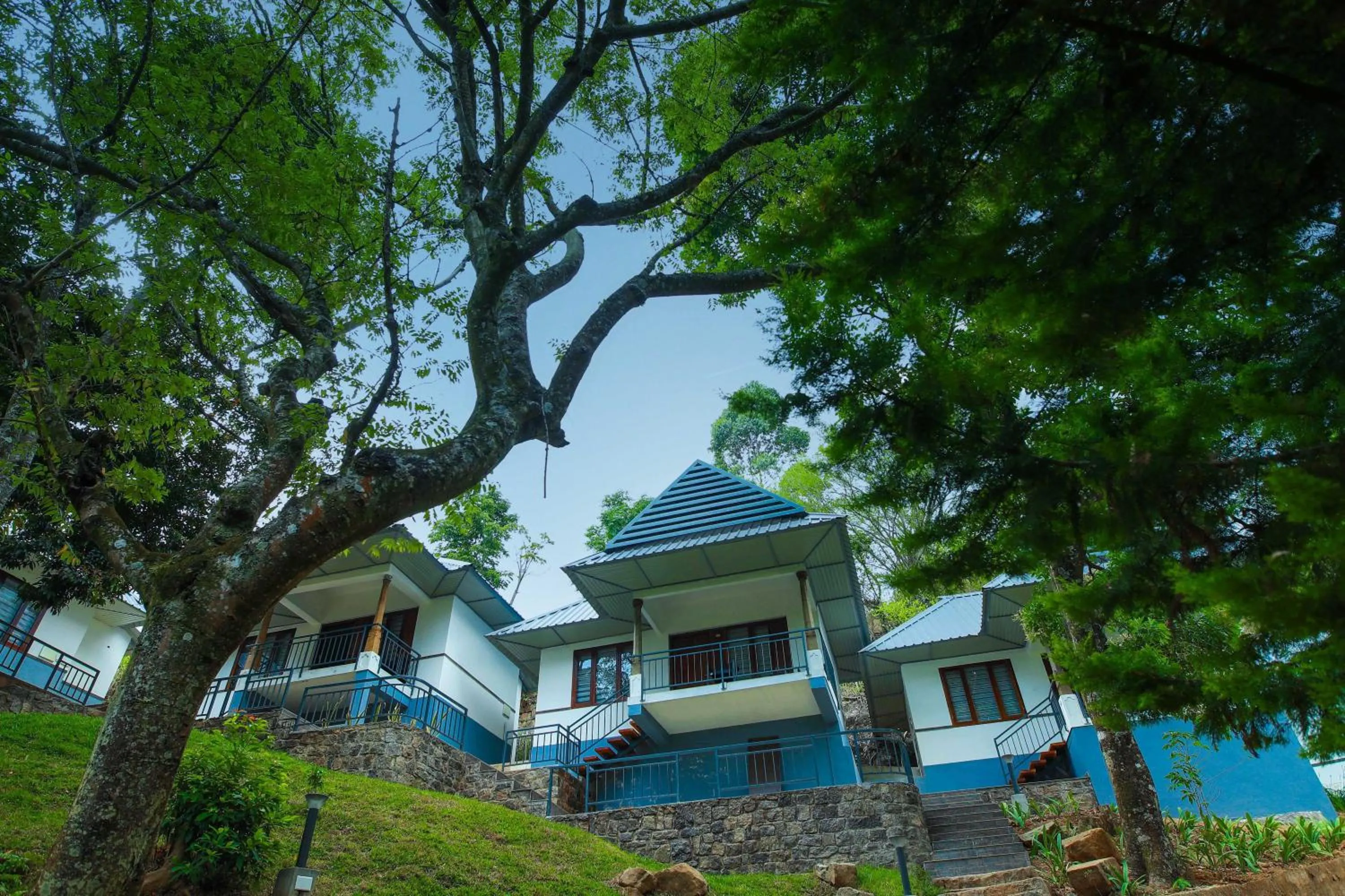 Property building in Golden Fern Resort