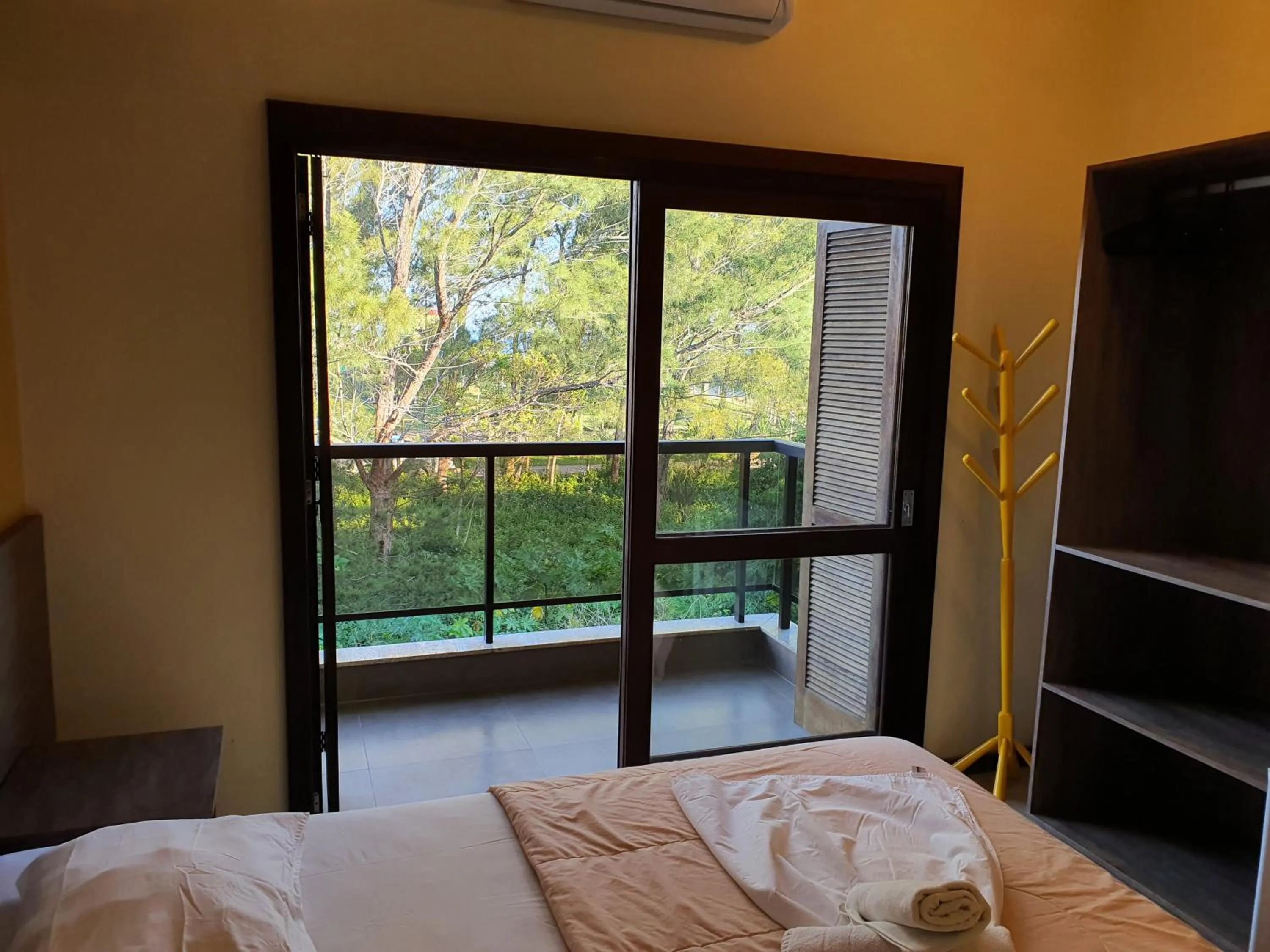 Bed in Hotel Pousada Capão