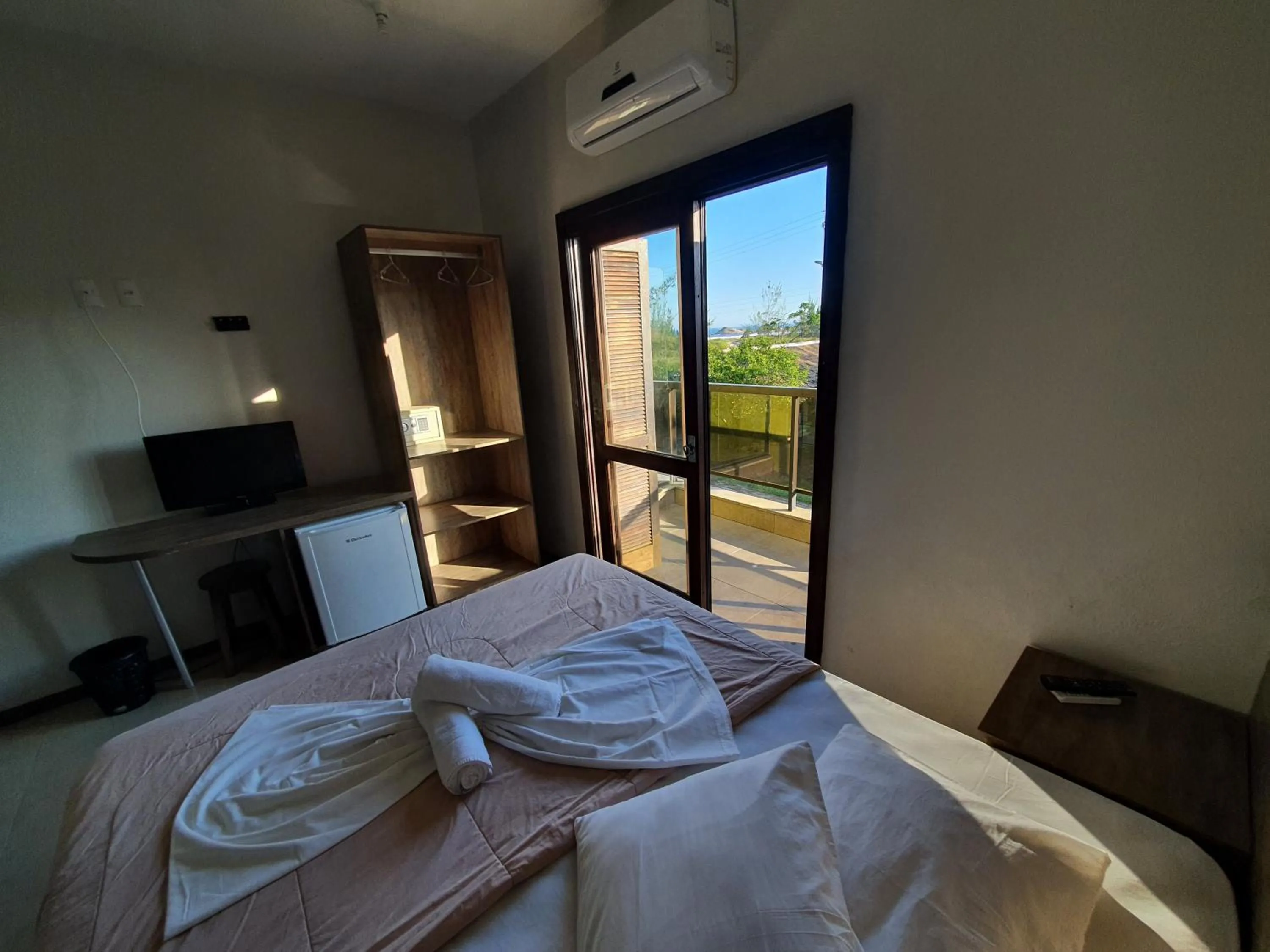 Bed in Hotel Pousada Capão