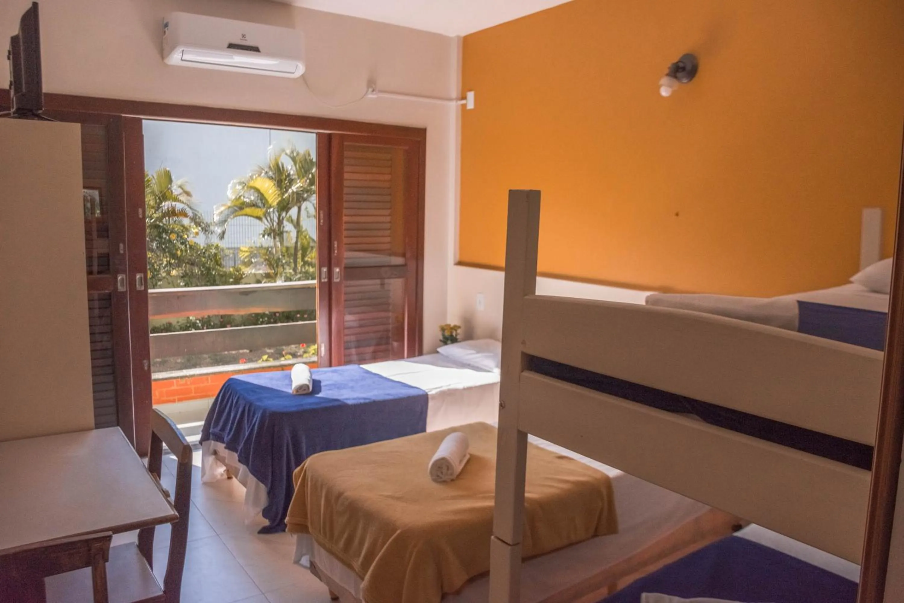 Bed in Hotel Pousada Capão