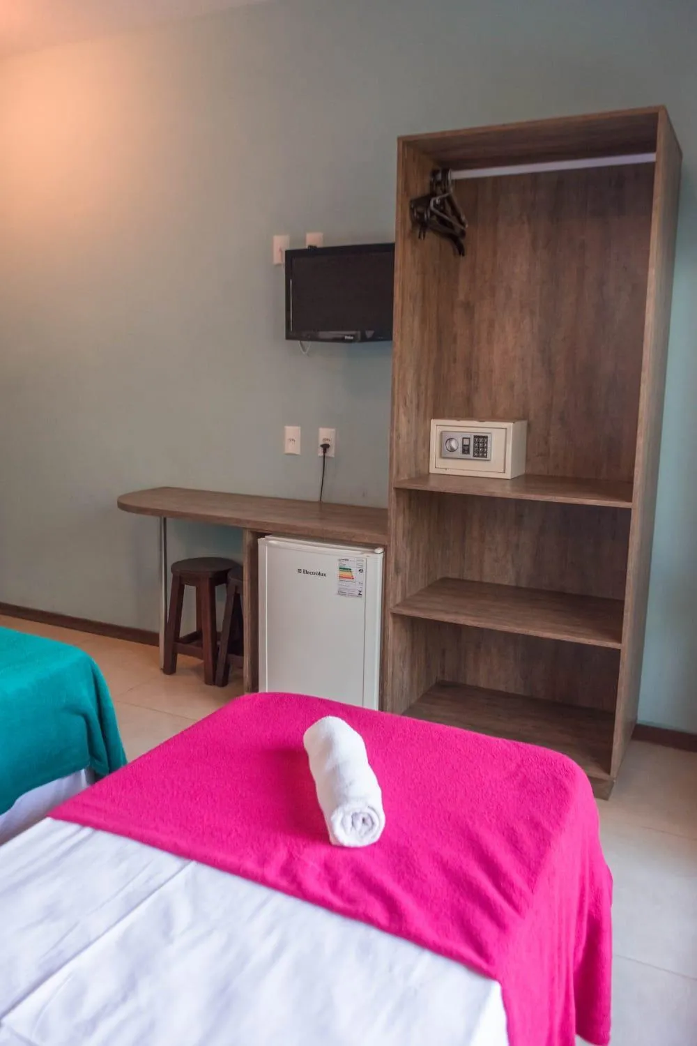 Bed in Hotel Pousada Capão