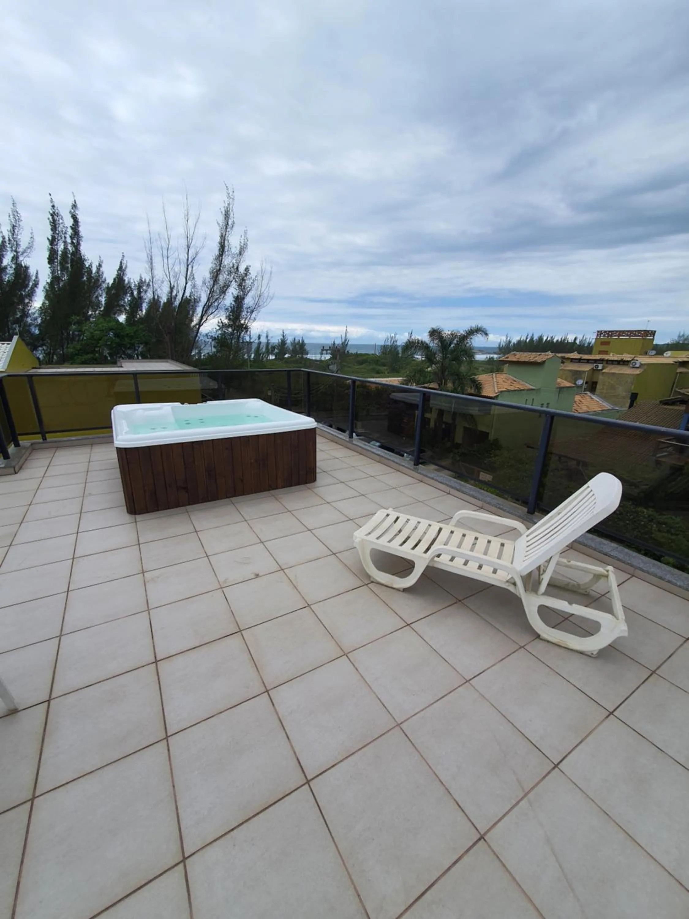 Hot Tub in Hotel Pousada Capão