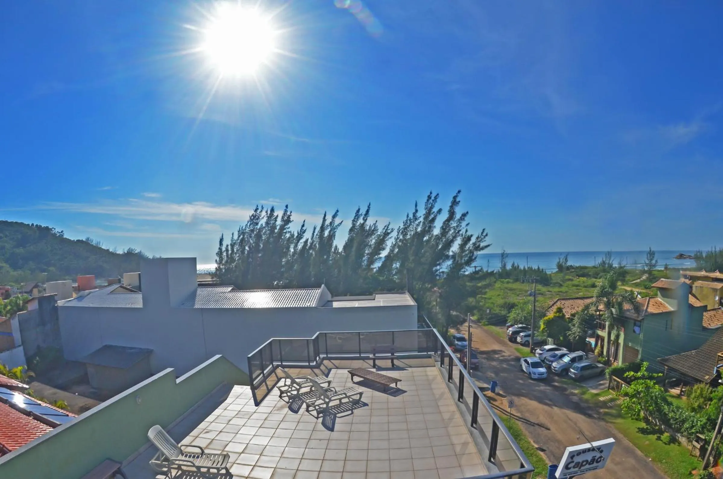 Balcony/Terrace in Hotel Pousada Capão