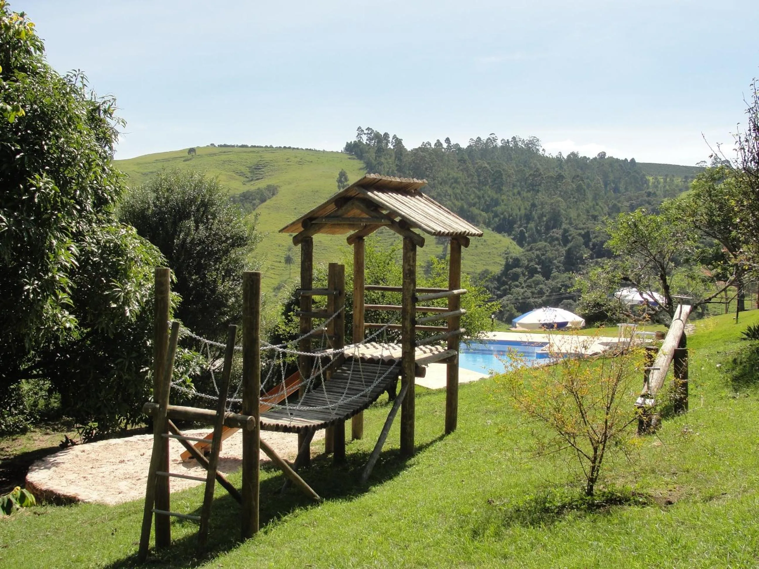 Children play ground in Pousada Morro Verde