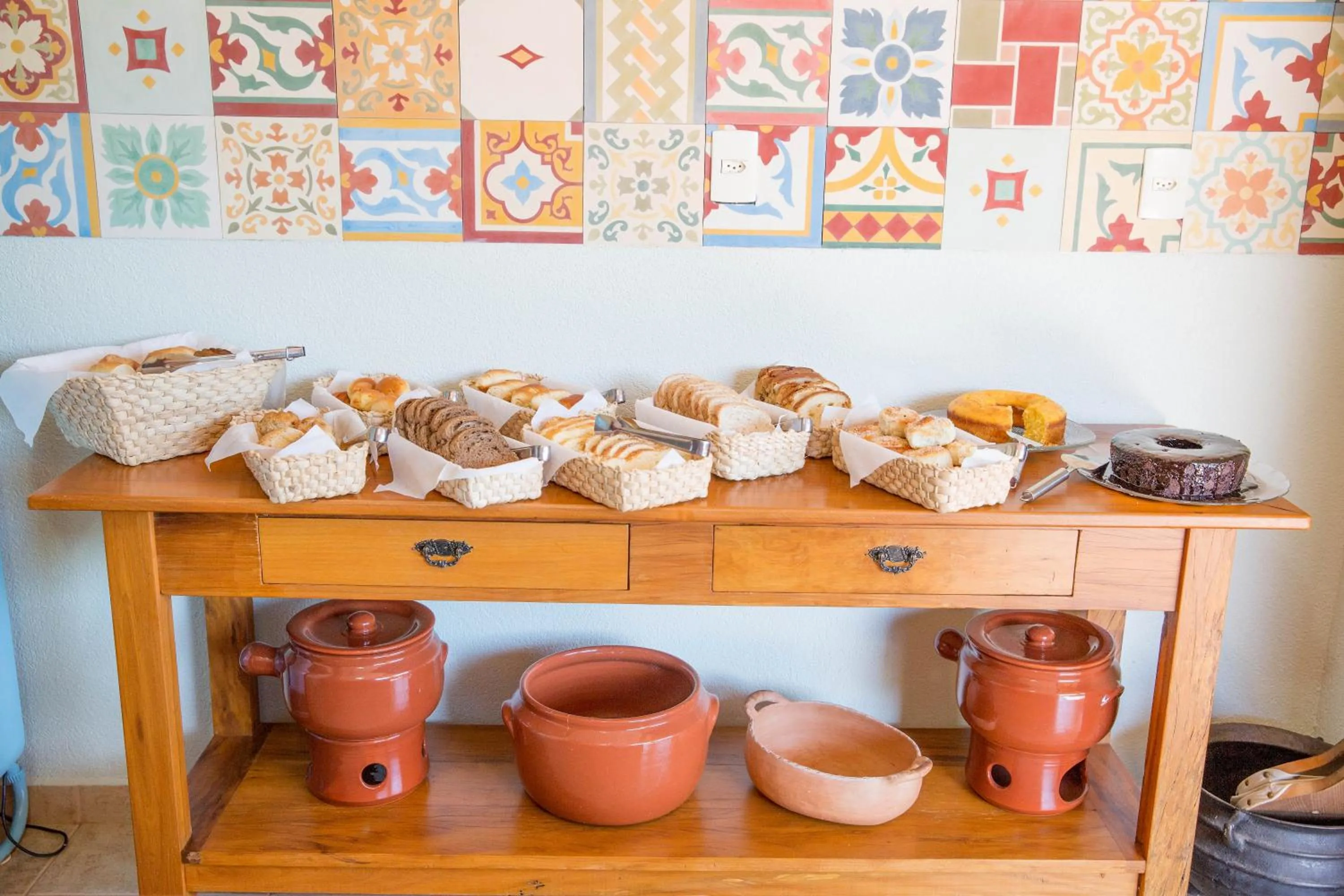 Restaurant/places to eat in Pousada Morro Verde