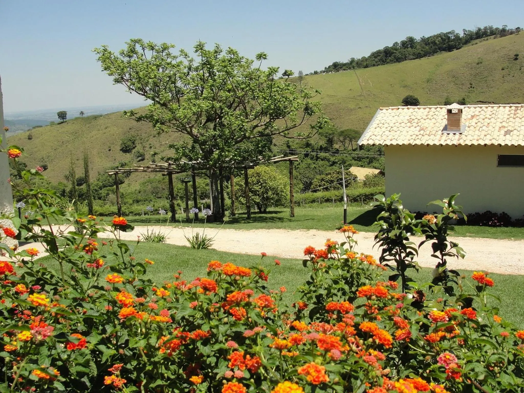 Garden in Pousada Morro Verde