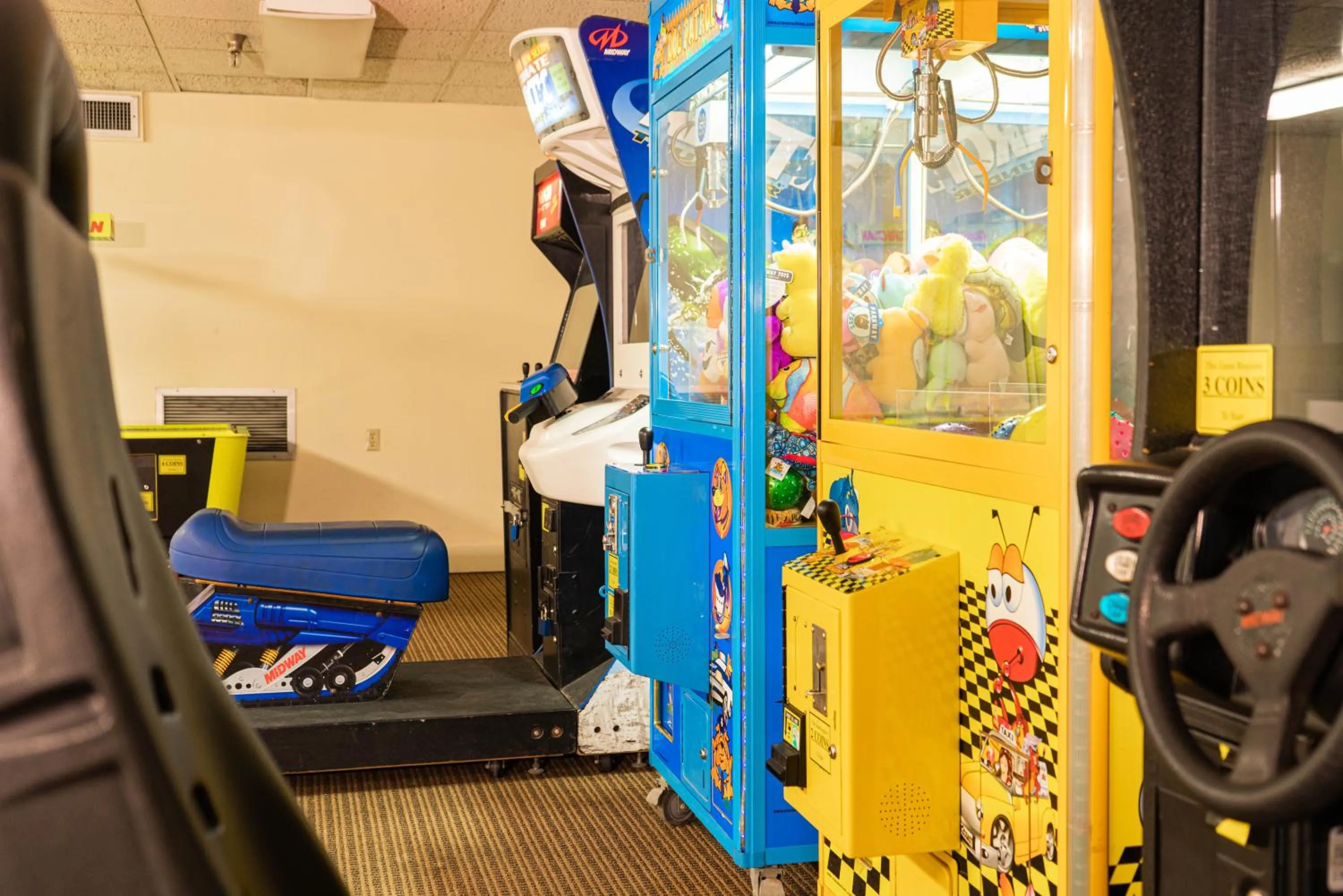 Game Room in The Black Bear Lodge at Stratton Mountain Resort