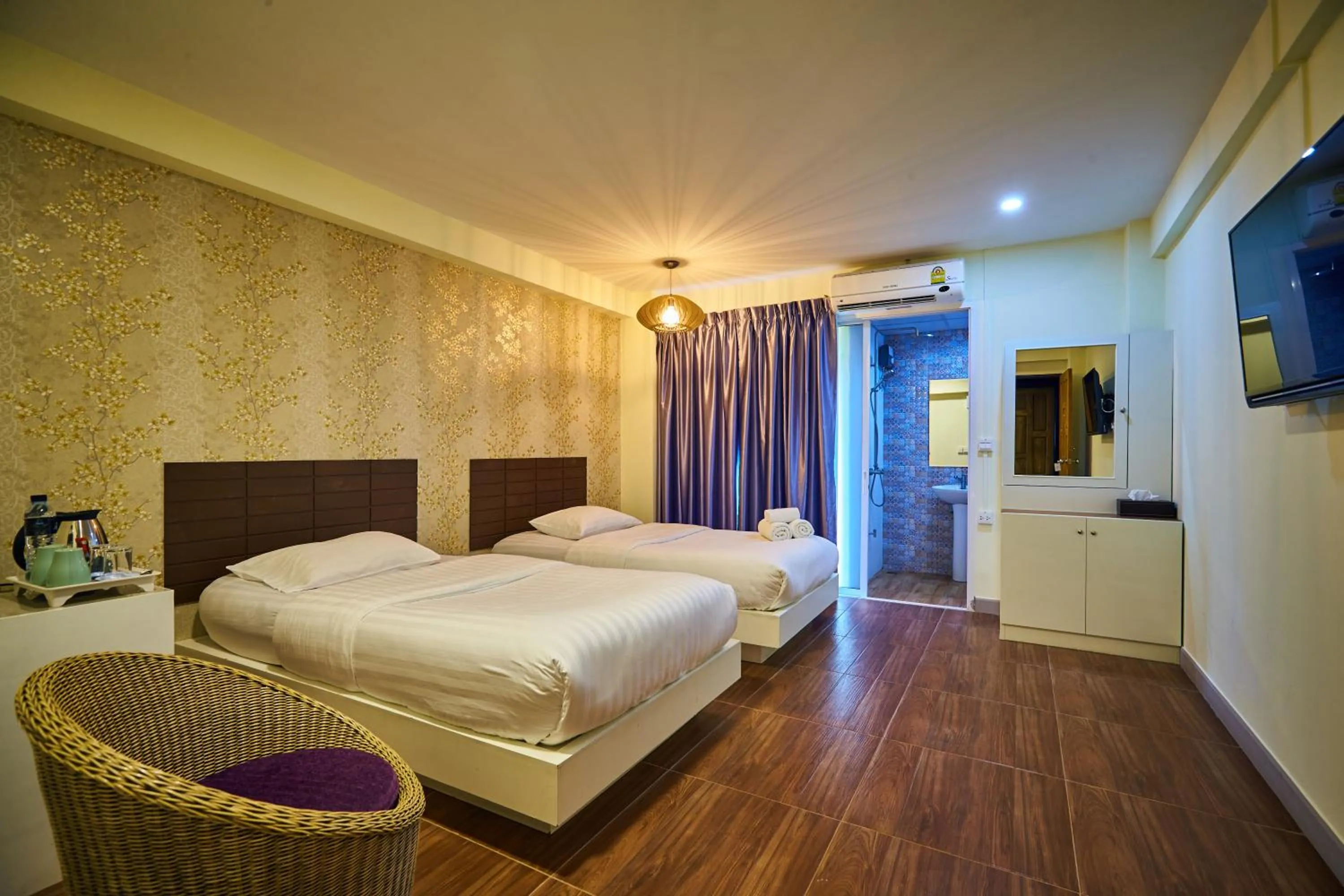 Bed in Sweetloft Hotel Don Muang