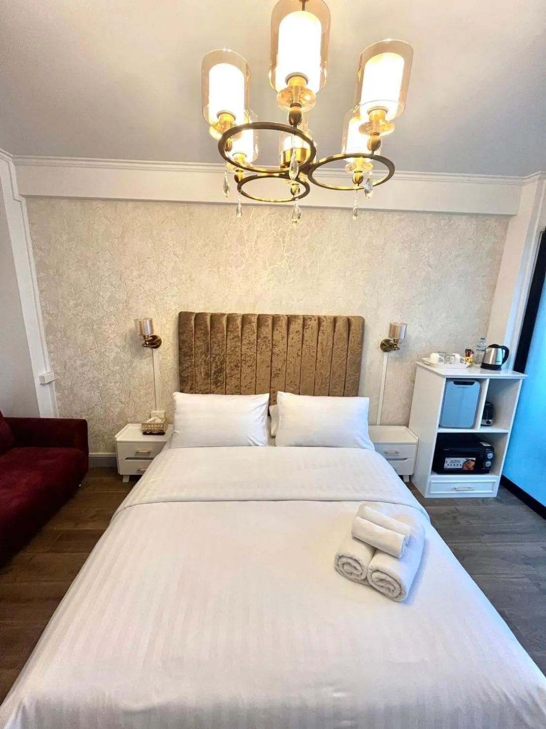 Bed in Sweetloft Hotel Don Muang