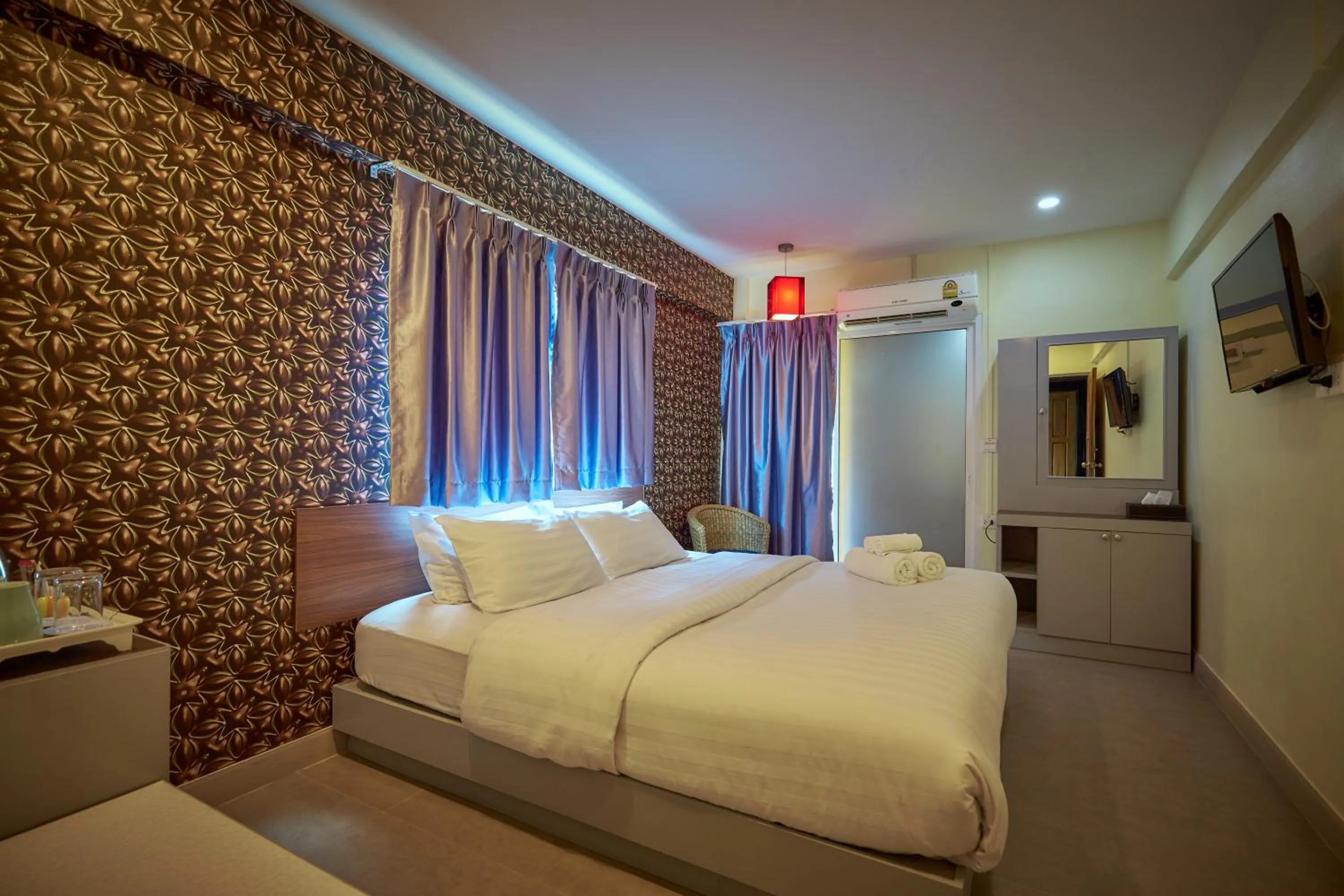 Bed in Sweetloft Hotel Don Muang