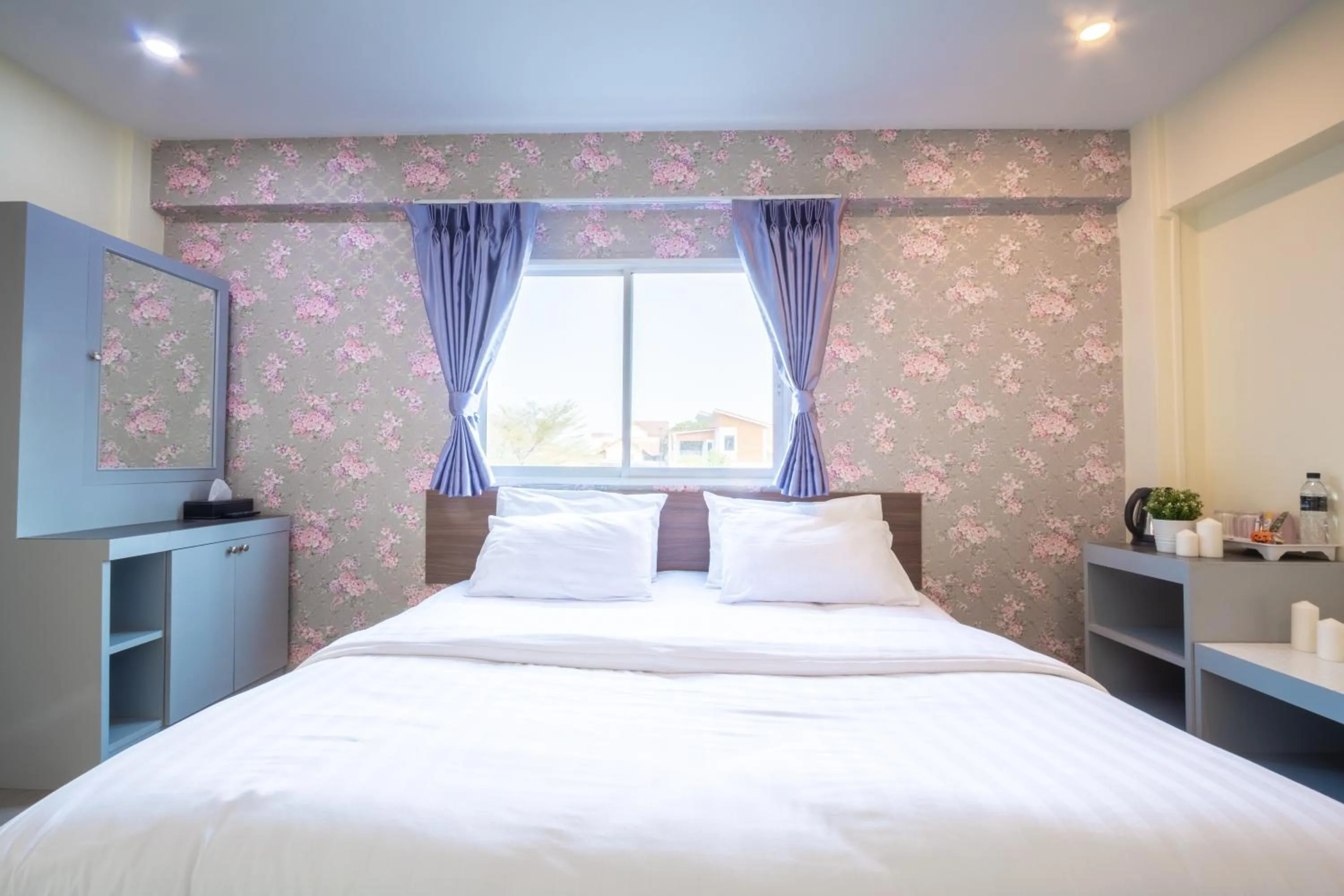 Bed in Sweetloft Hotel Don Muang