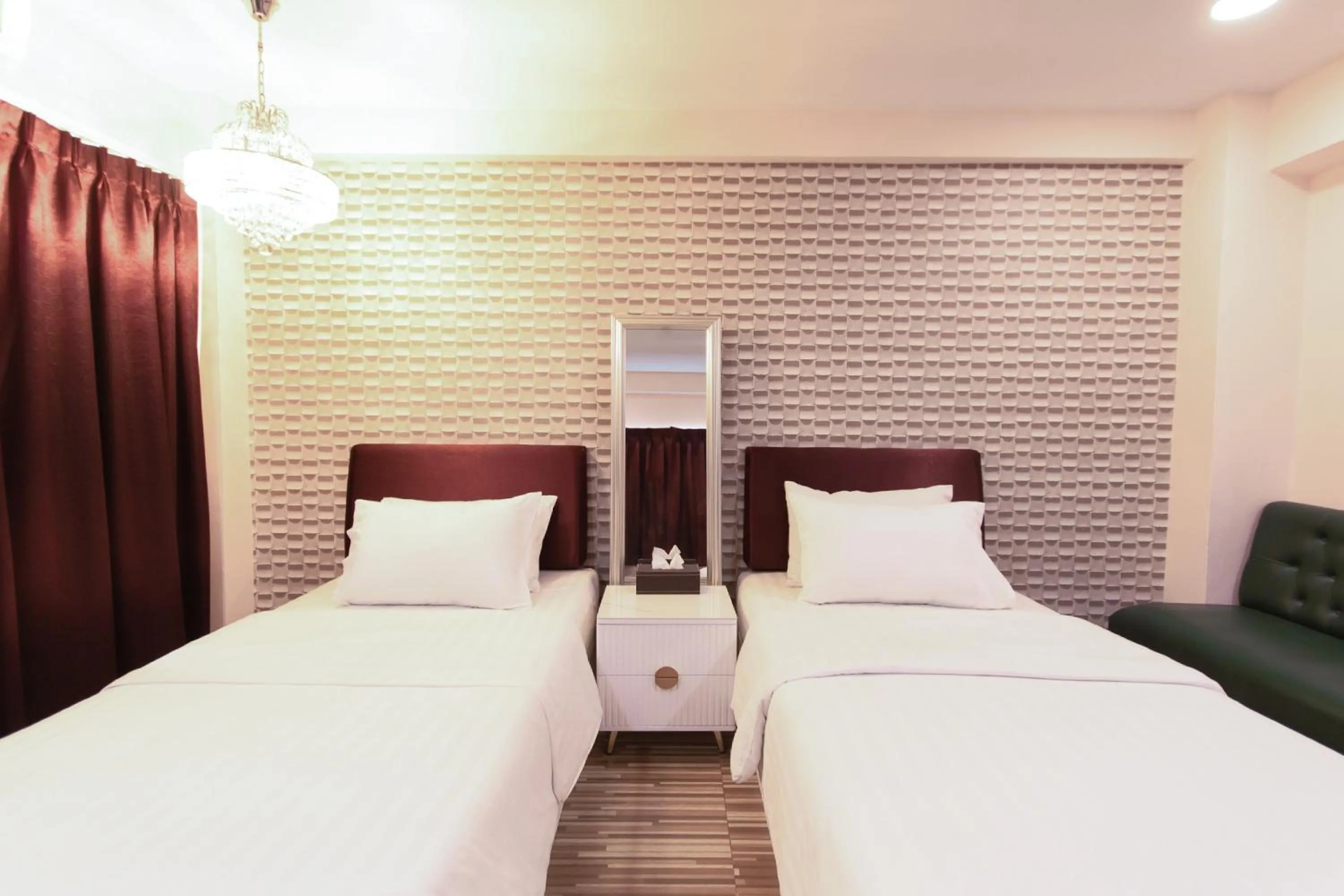 Bed in Sweetloft Hotel Don Muang
