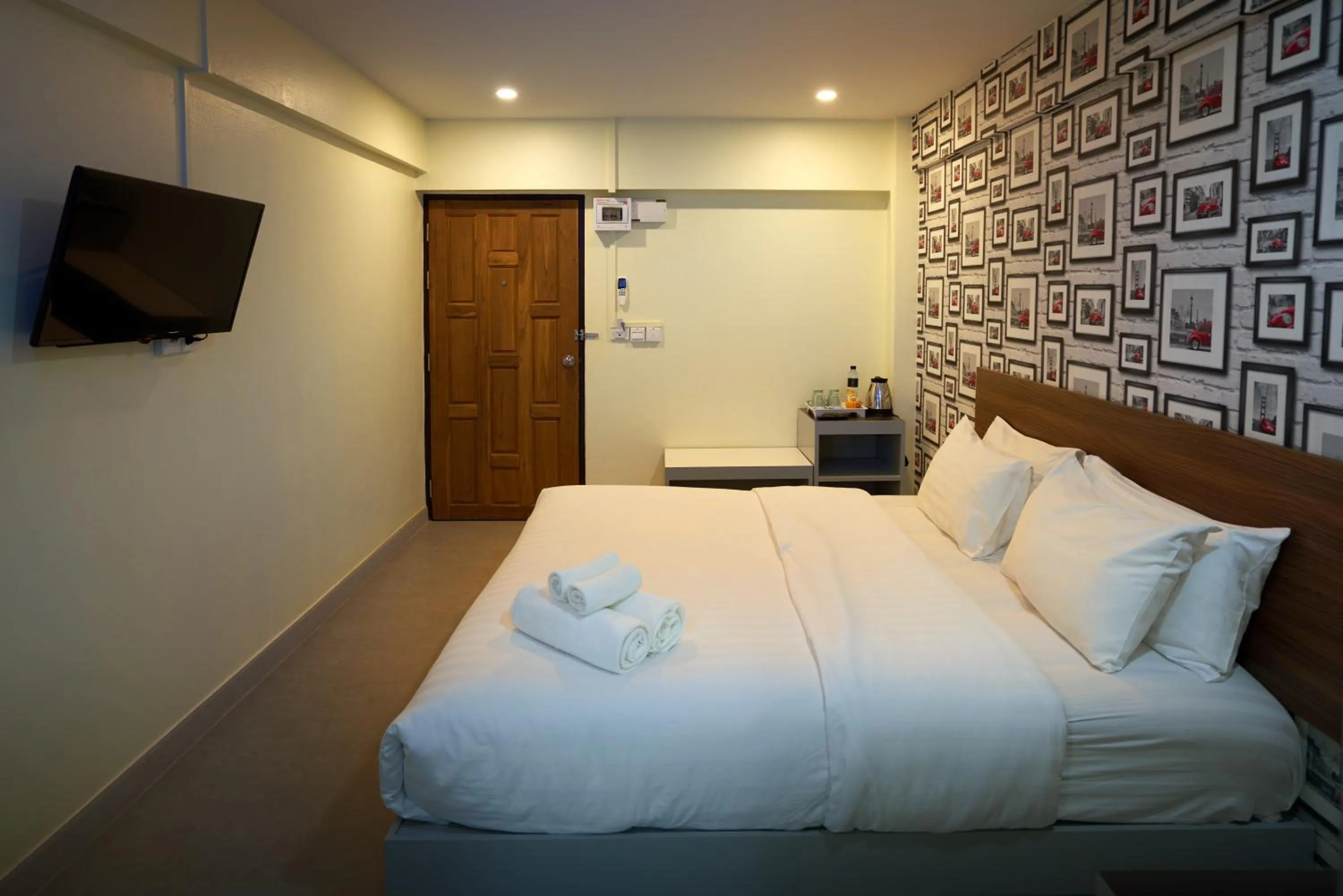 Bed in Sweetloft Hotel Don Muang