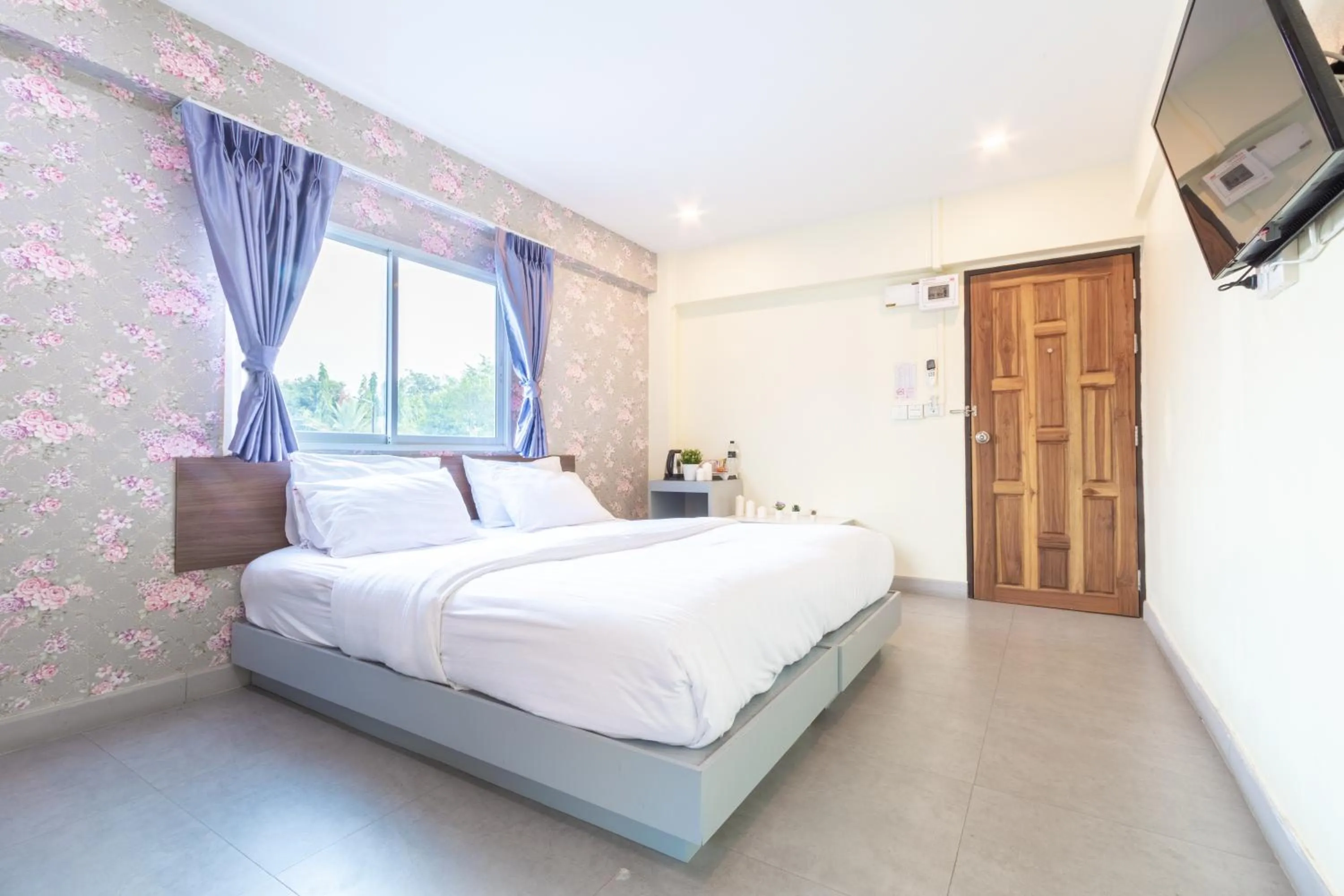 Bed in Sweetloft Hotel Don Muang