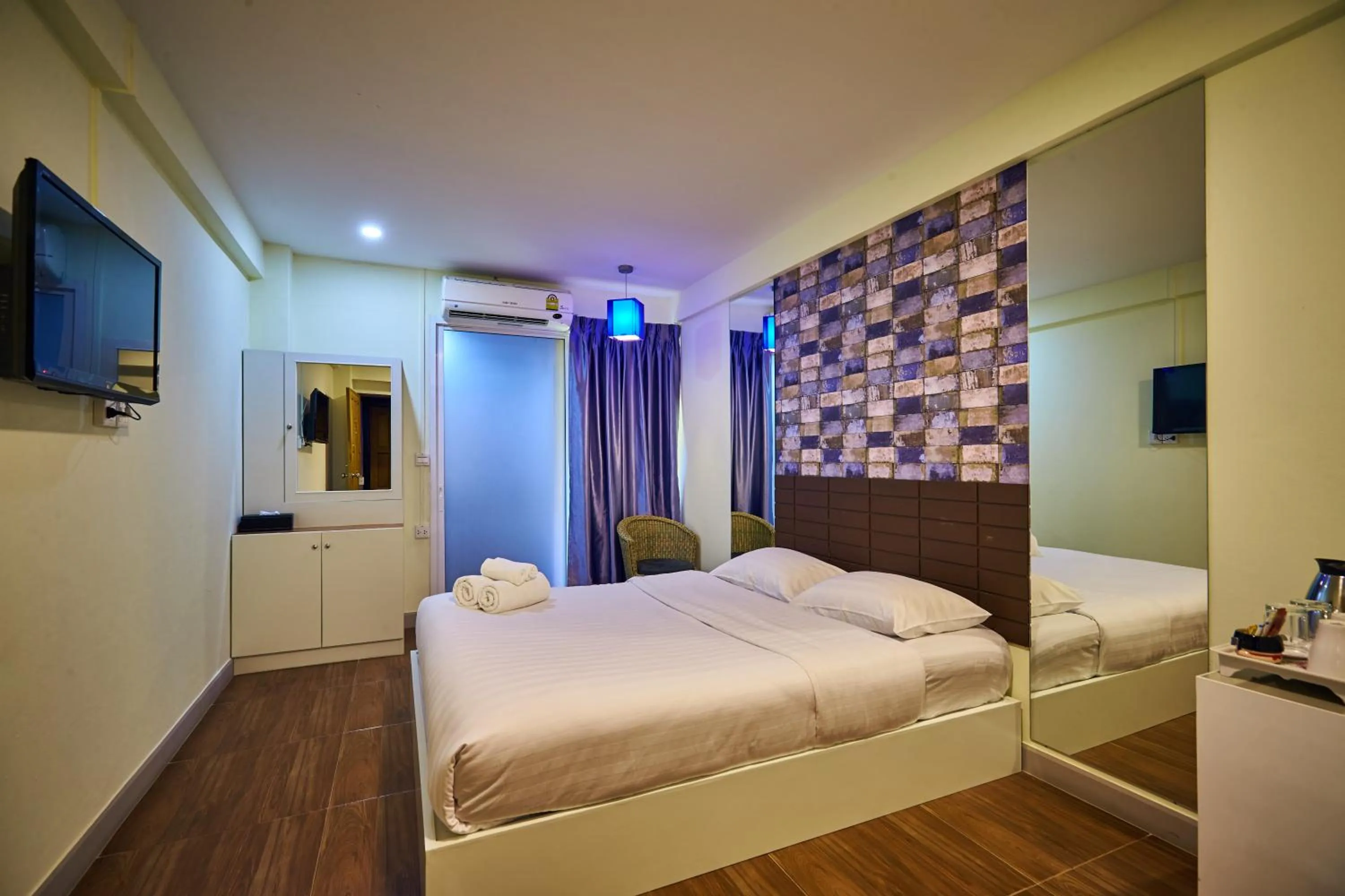 Bed in Sweetloft Hotel Don Muang
