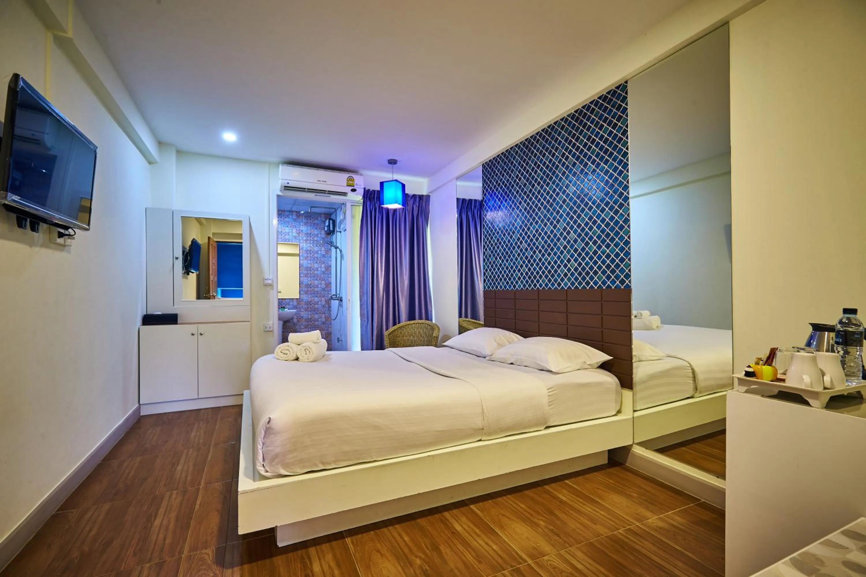 Bed in Sweetloft Hotel Don Muang