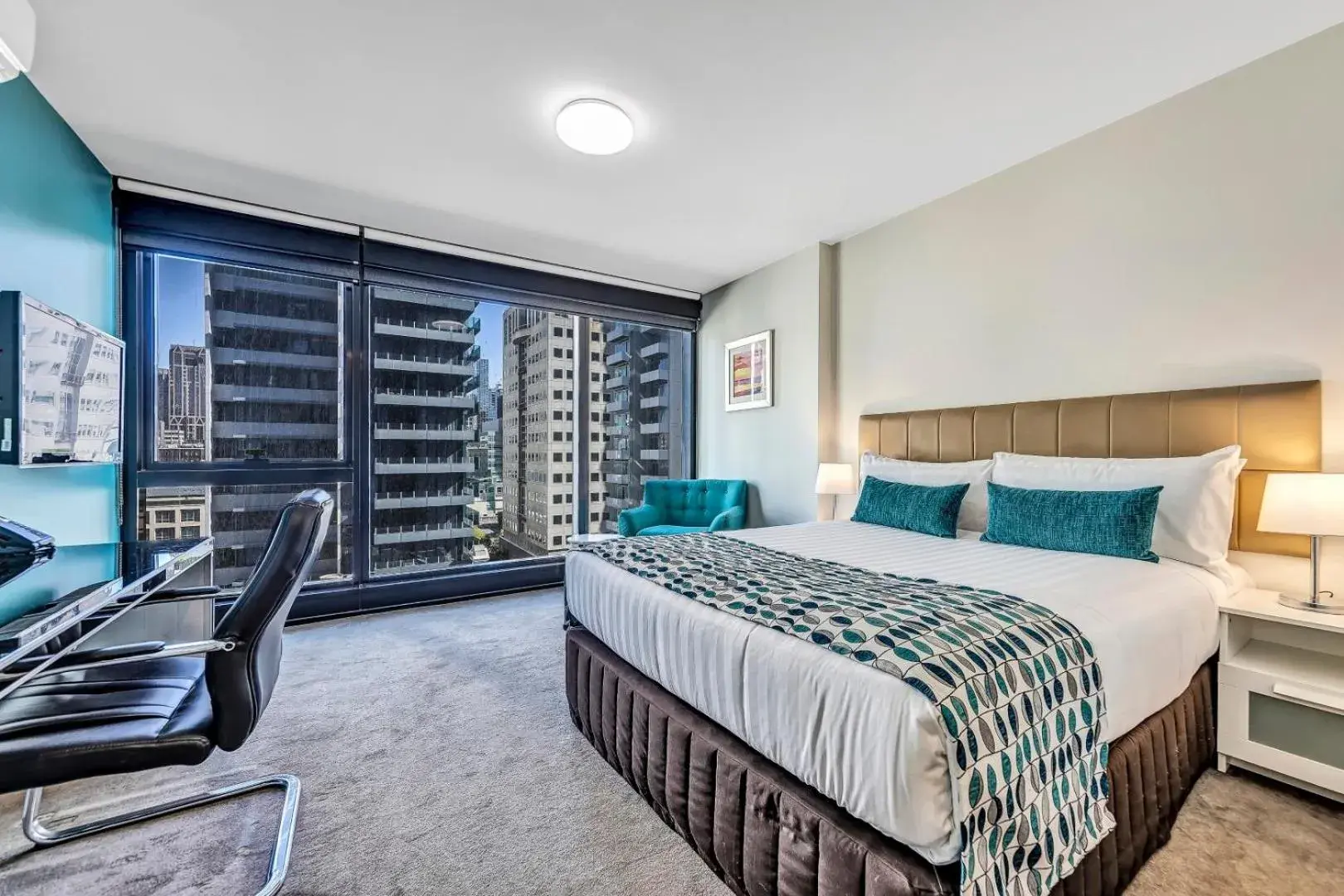 Bed in Pegasus Apart-Hotel Bed in Pegasus Apart-Hotel