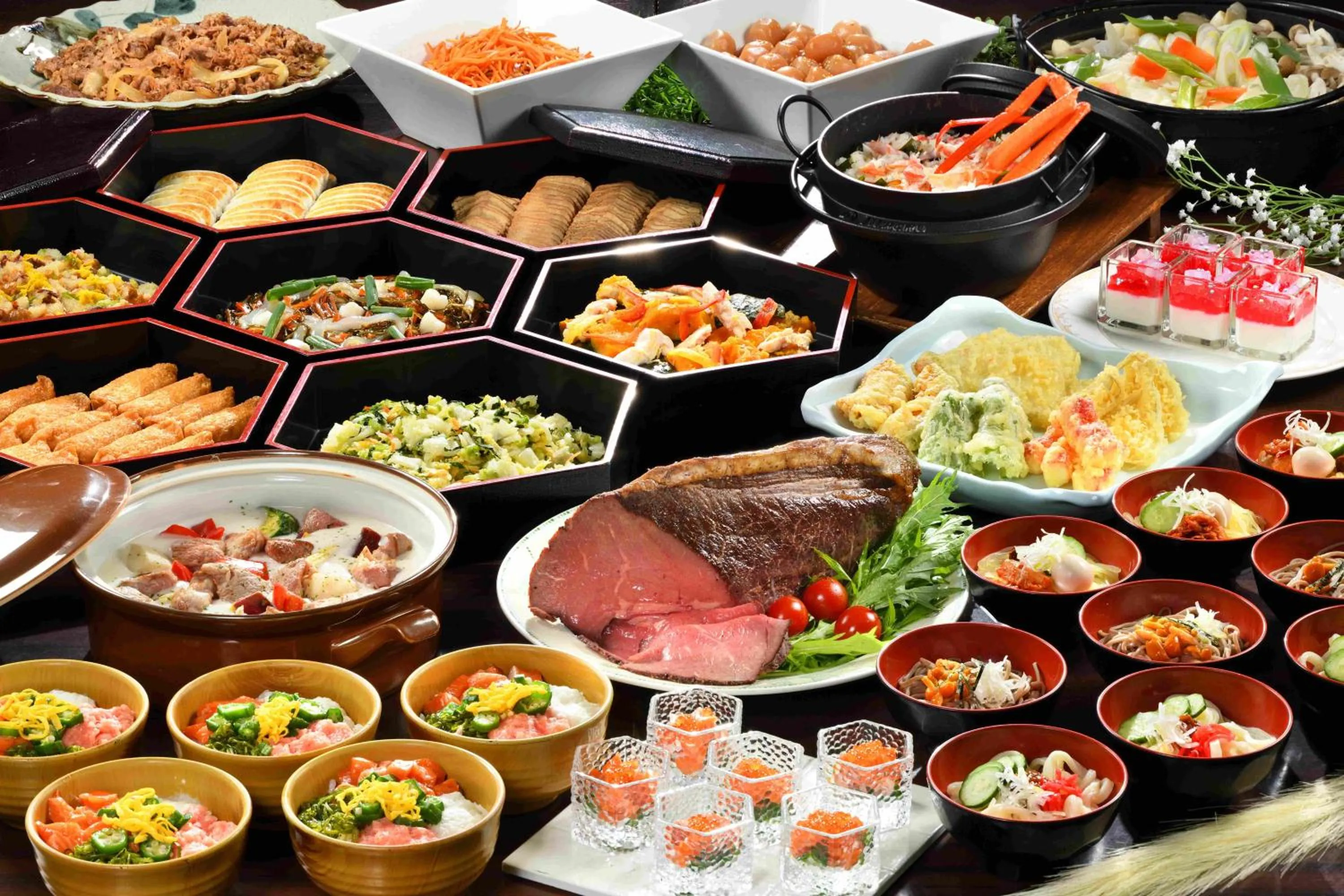 Food and drinks in Shizukuishi Prince Hotel