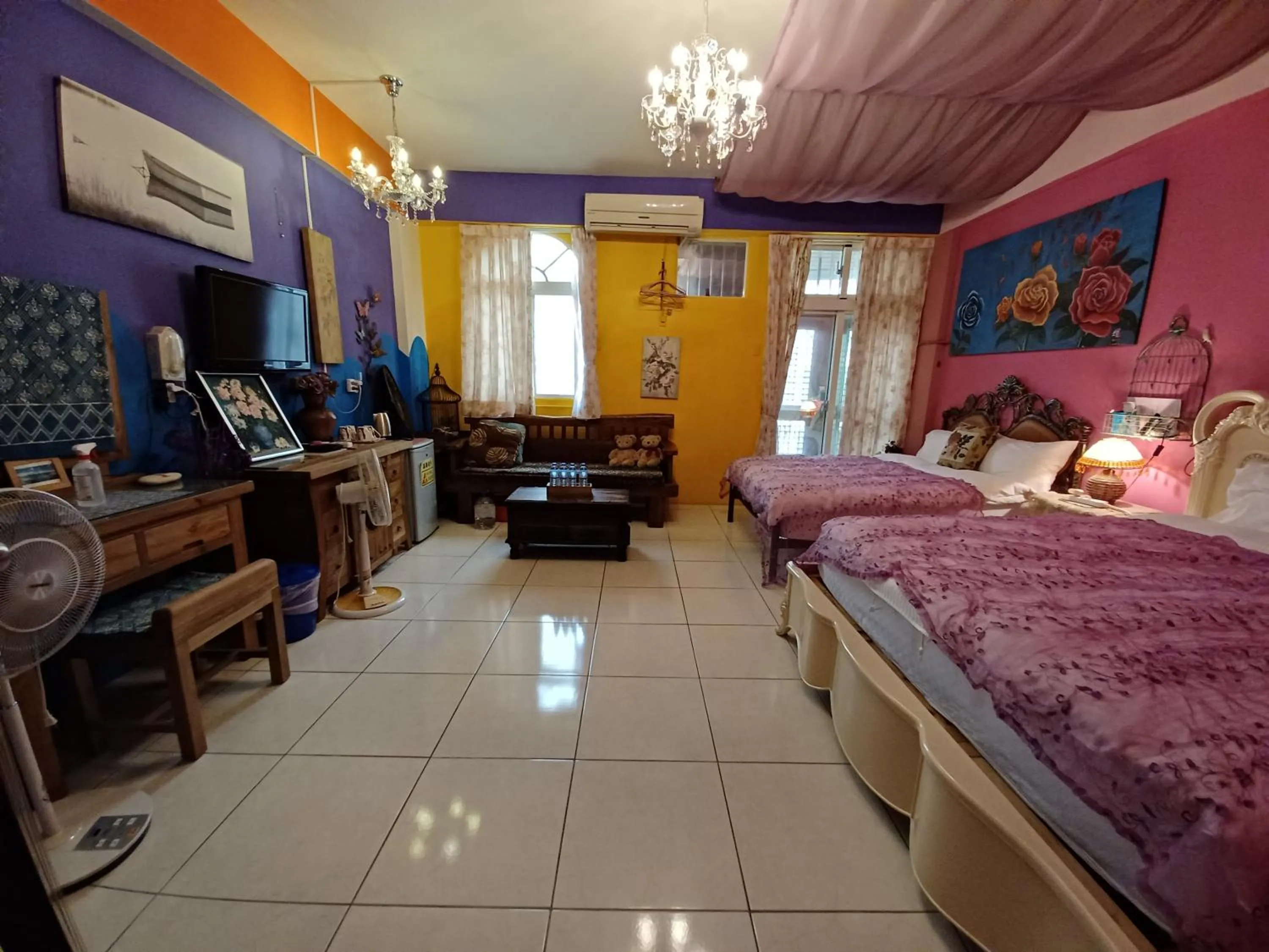 Bed in Hualien Seaside B&B