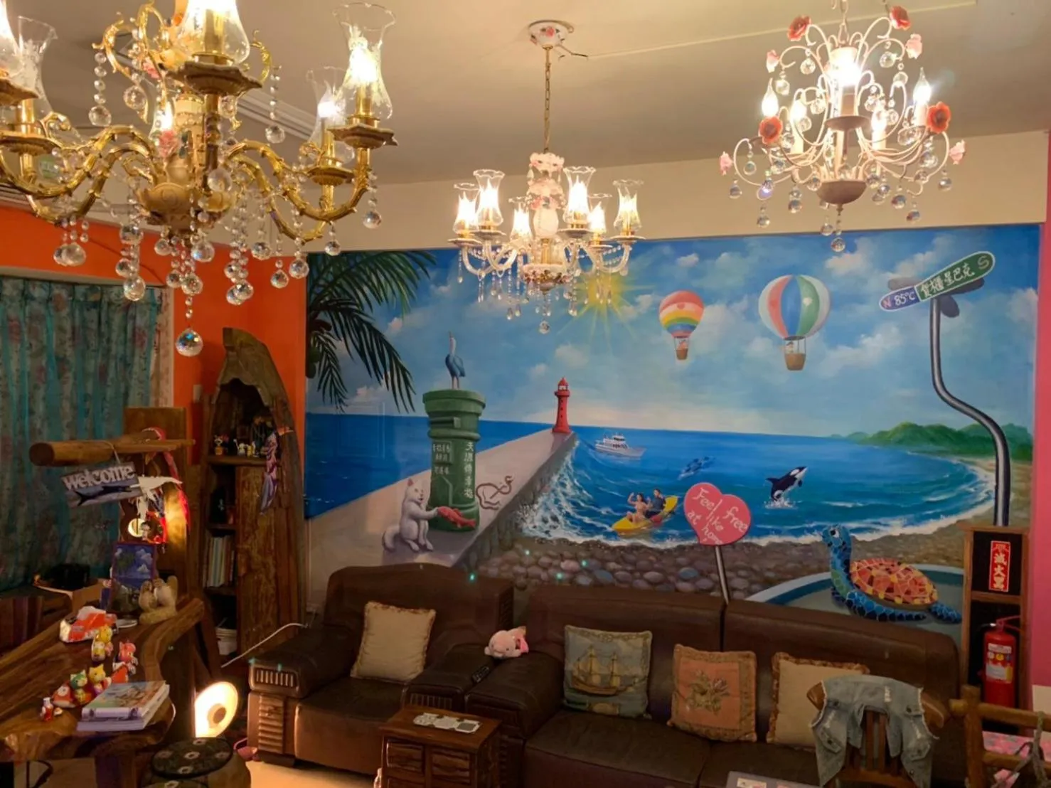 Lobby or reception in Hualien Seaside B&B