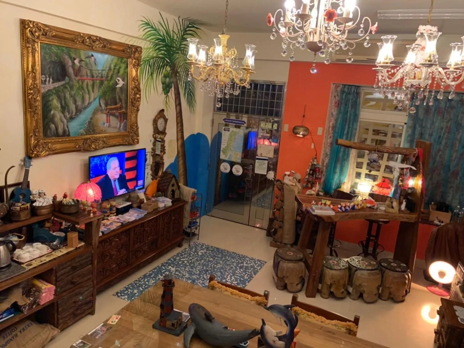 Lobby or reception in Hualien Seaside B&B