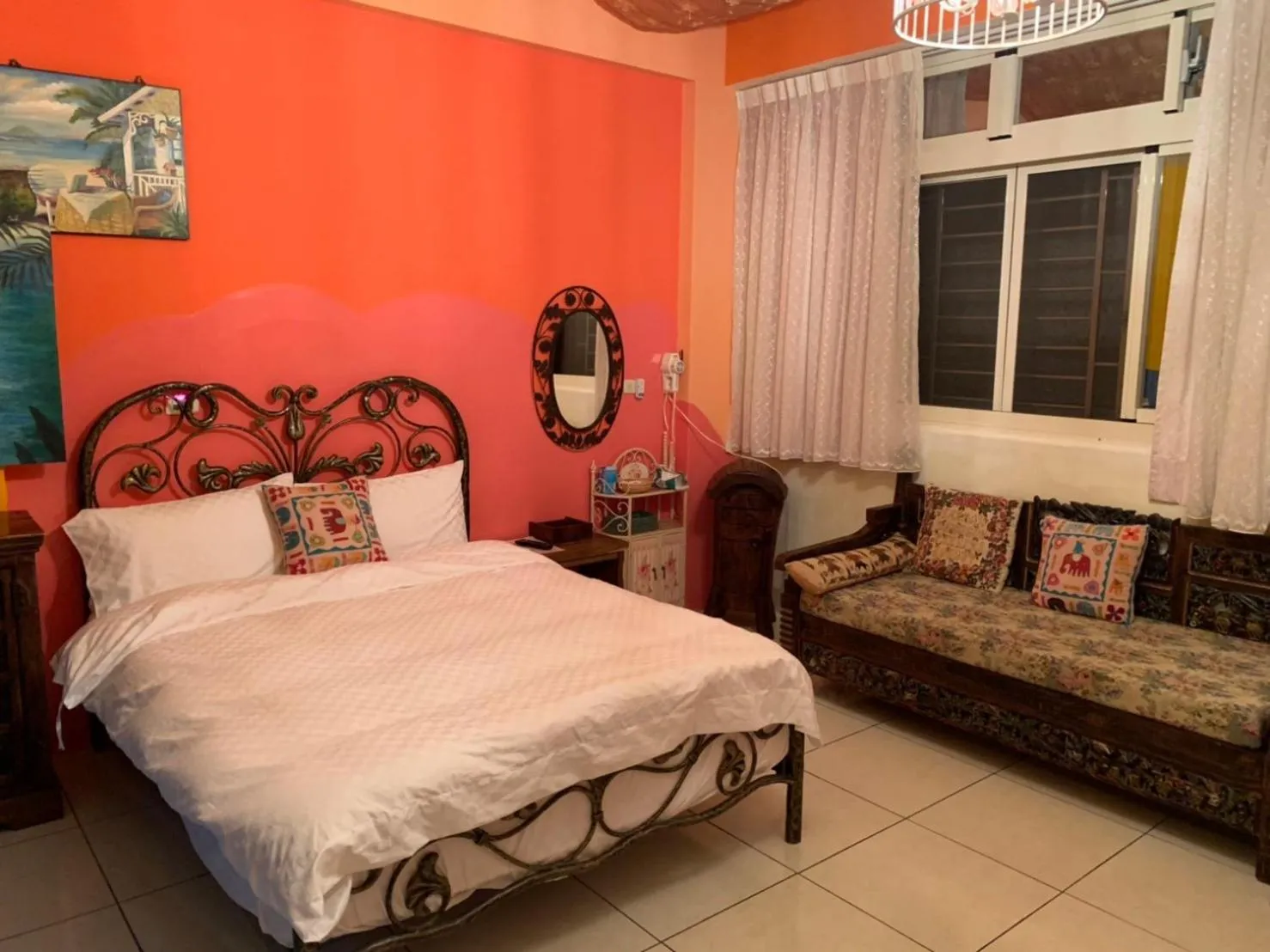 Bed in Hualien Seaside B&B