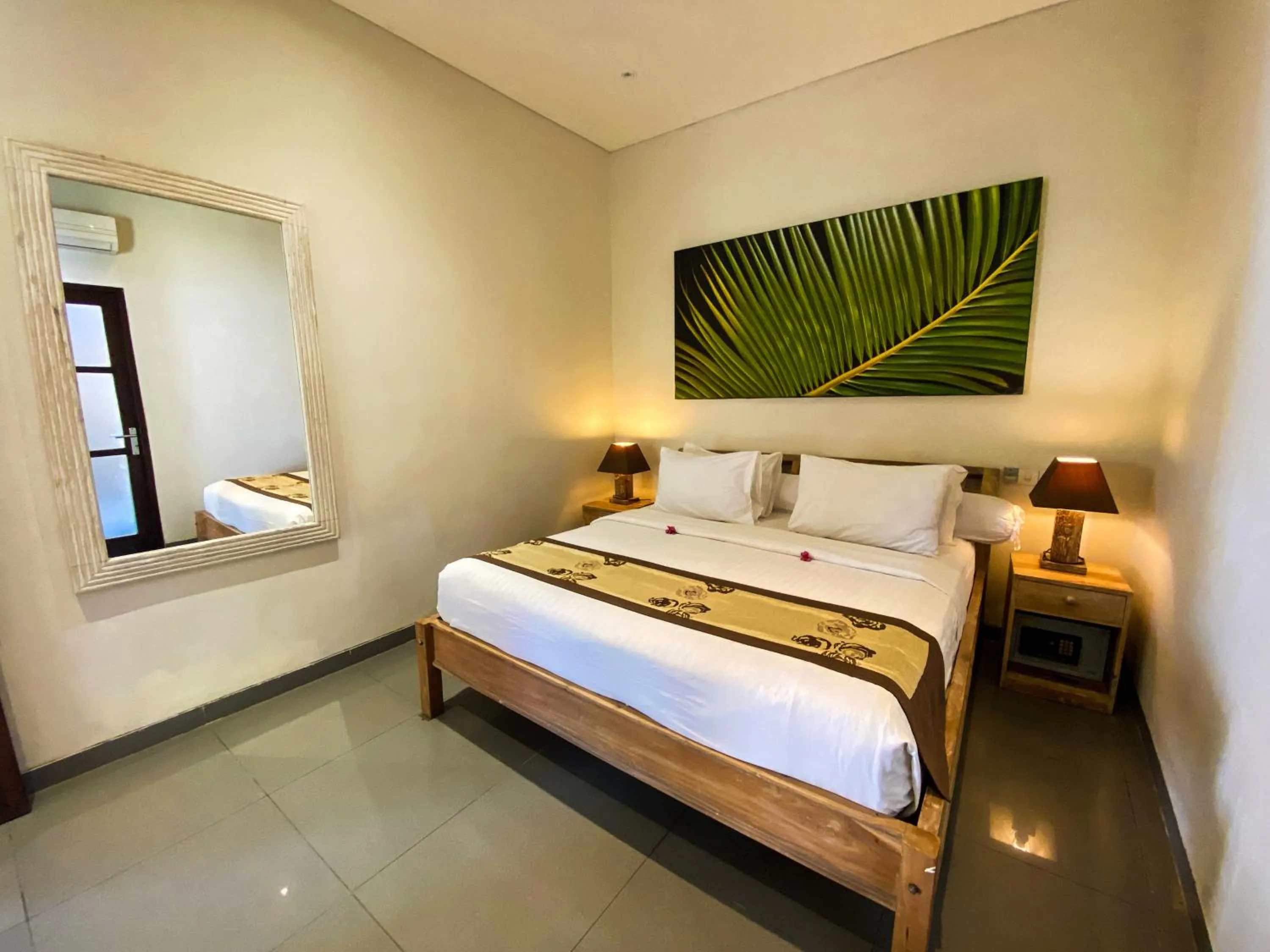 Bed in The Lakshmi Villas by The Beach House