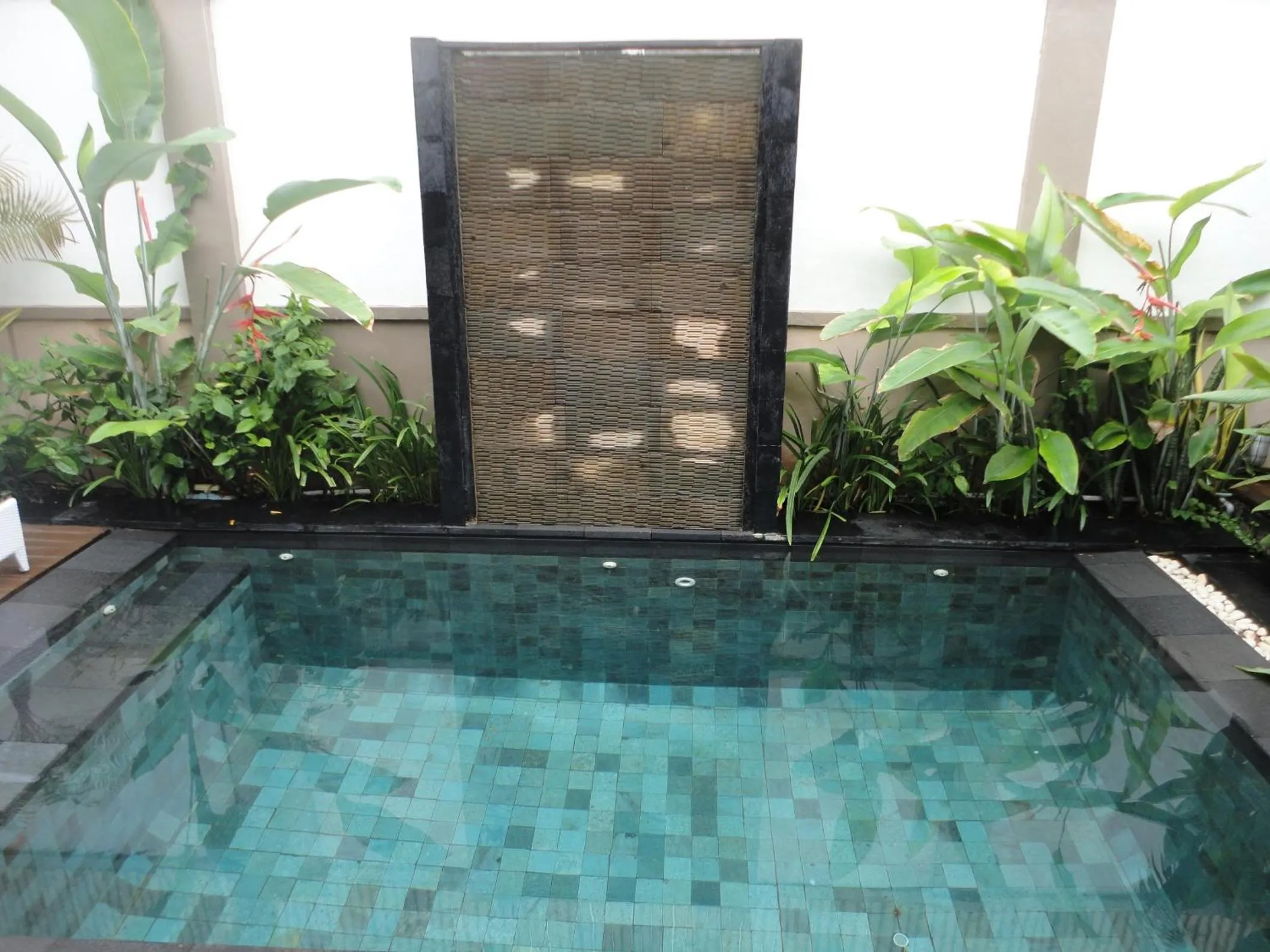 Swimming pool in The Lakshmi Villas by The Beach House