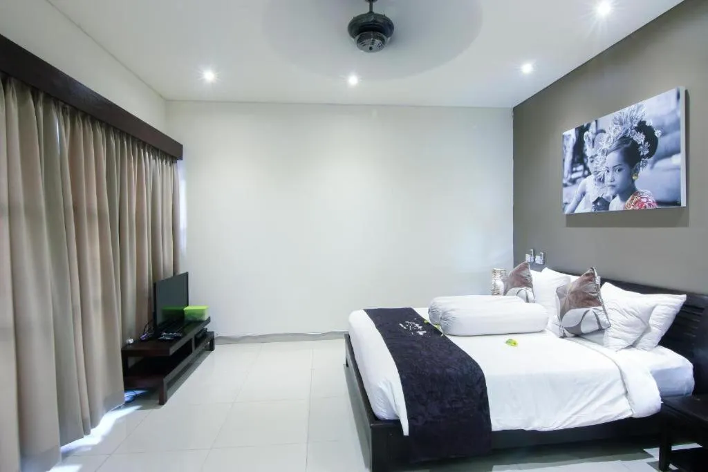 Bed in The Lakshmi Villas by The Beach House