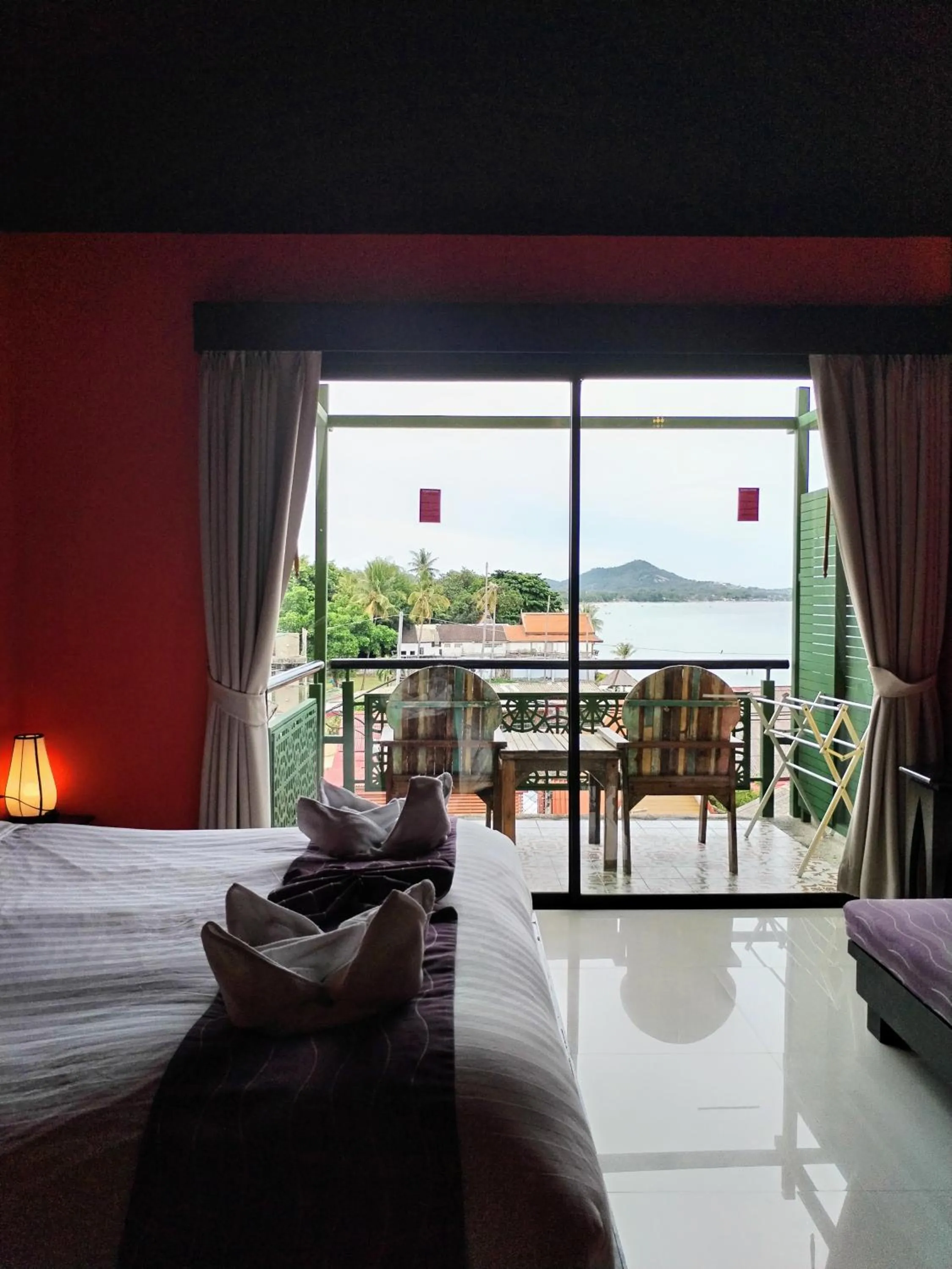 View (from property/room), Bed in Bhundhari Chaweng Beach Resort Koh Samui - SHA Plus