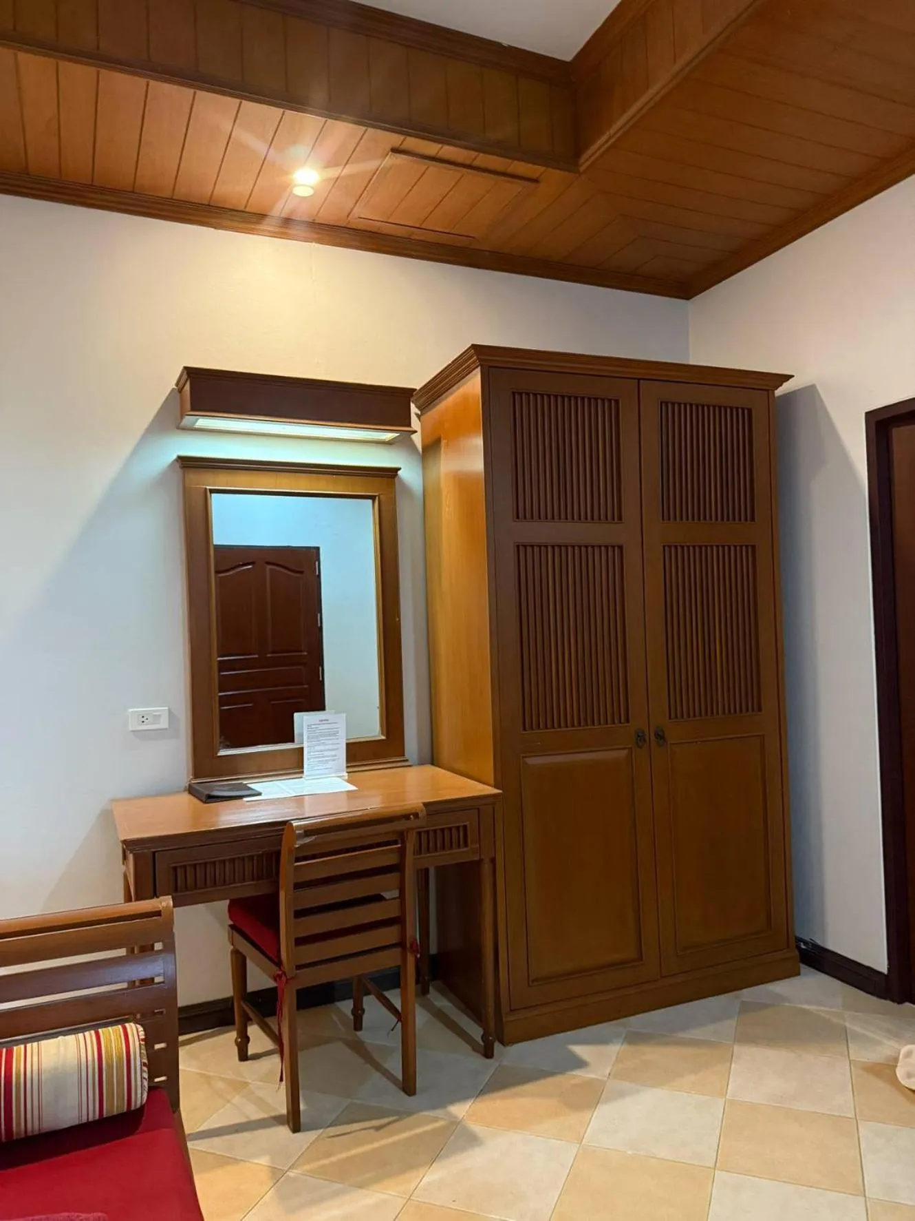 wardrobe in Bhundhari Chaweng Beach Resort Koh Samui - SHA Plus
