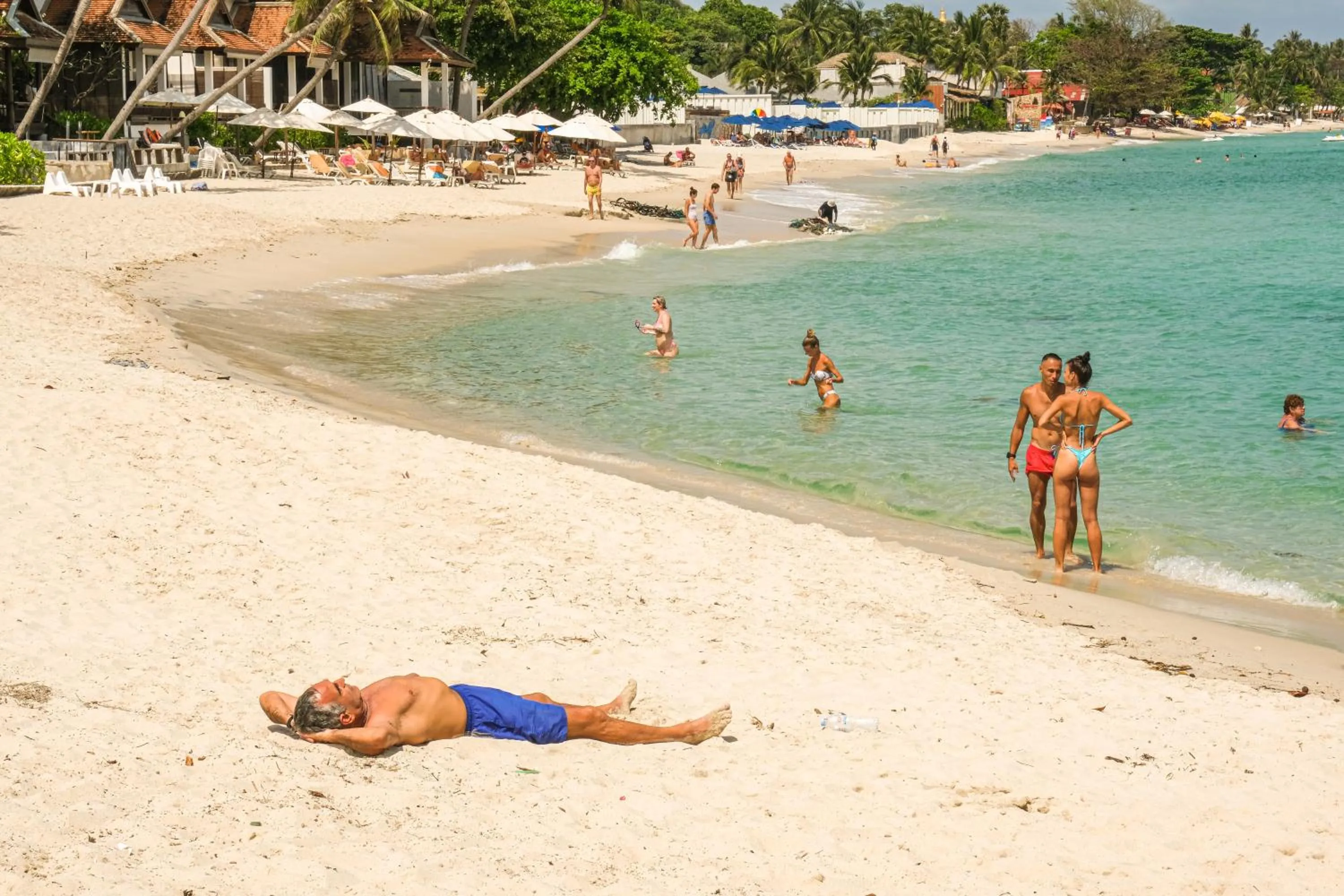 Beach in Bhundhari Chaweng Beach Resort Koh Samui - SHA Plus