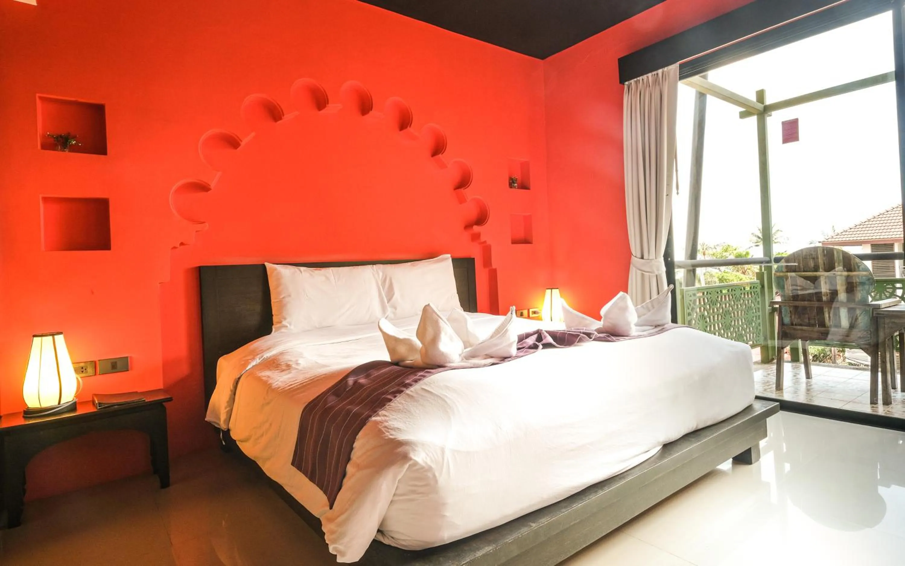 Bedroom, Bed in Bhundhari Chaweng Beach Resort Koh Samui - SHA Plus