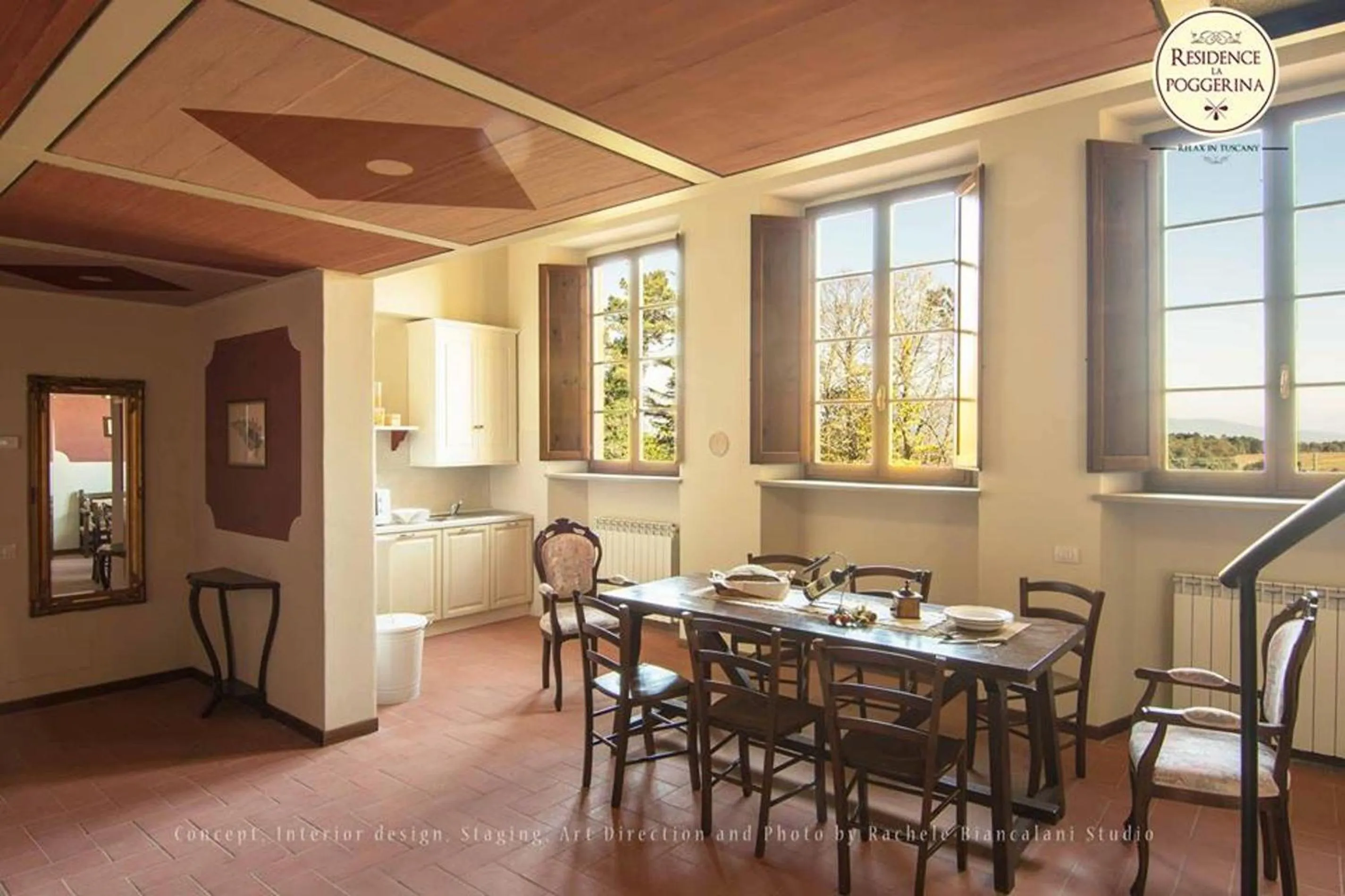 Living room in La Poggerina