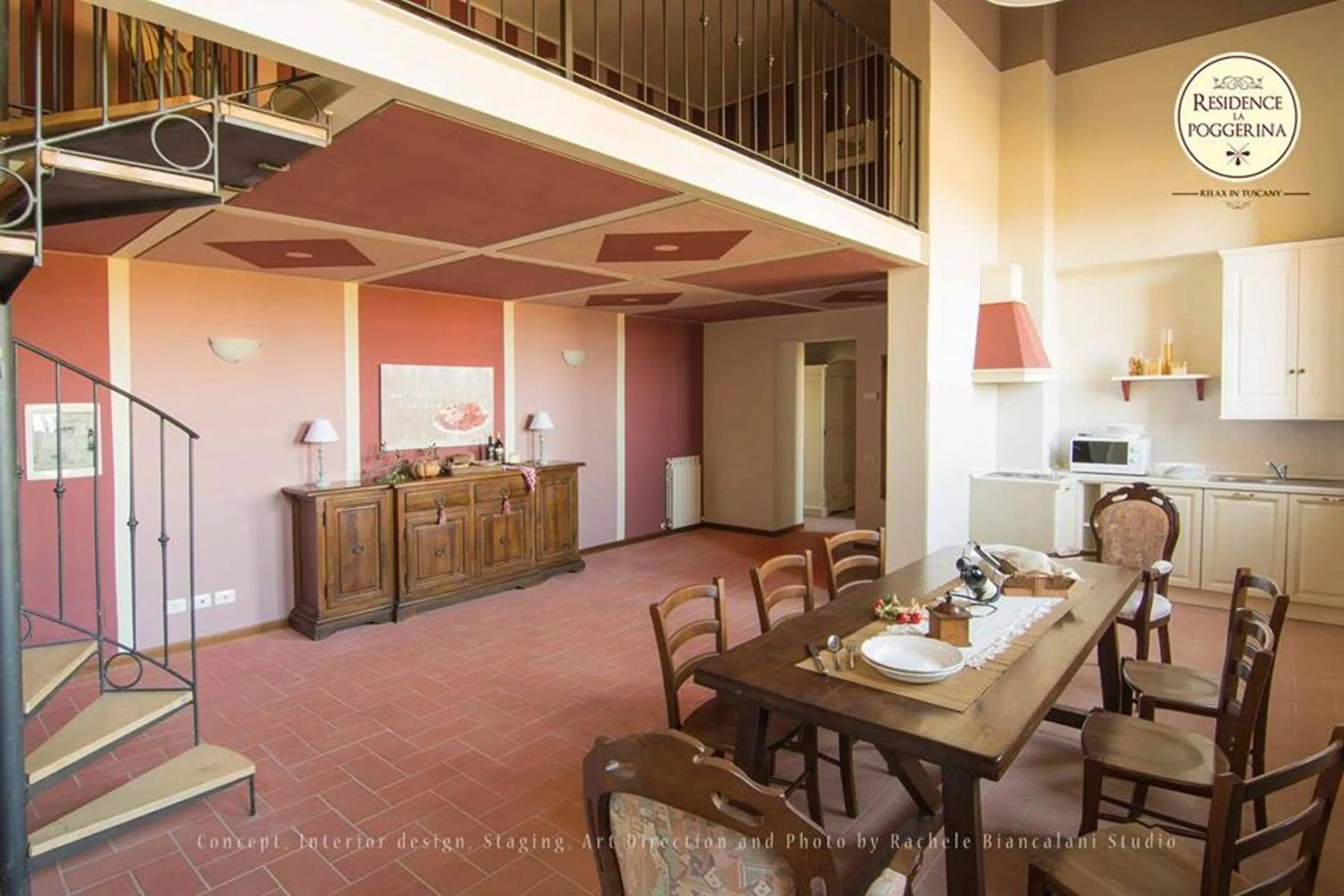 Living room in La Poggerina