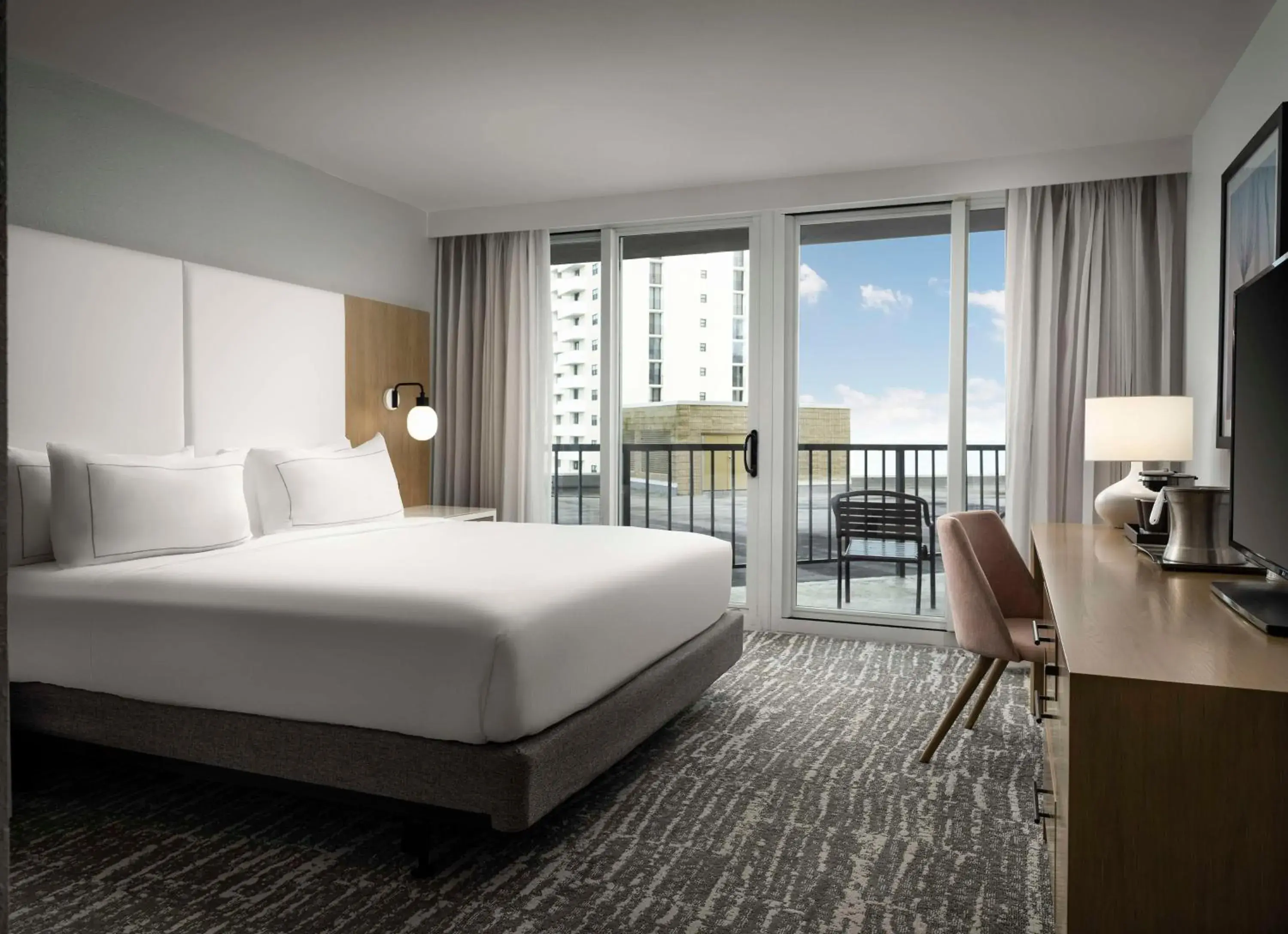 Bed in Hilton Myrtle Beach Resort Bed in Hilton Myrtle Beach Resort