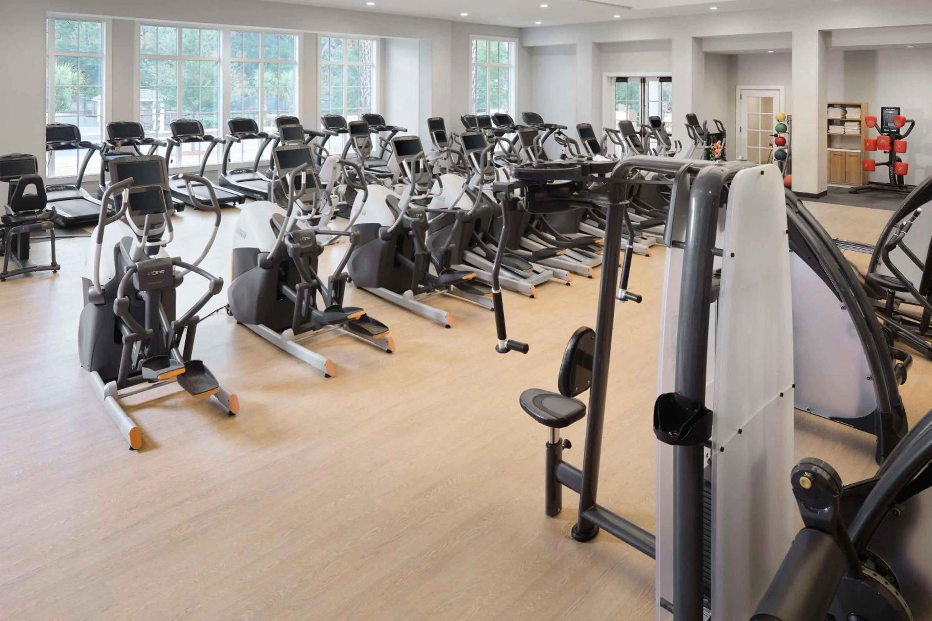 Fitness centre/facilities in Hilton Myrtle Beach Resort