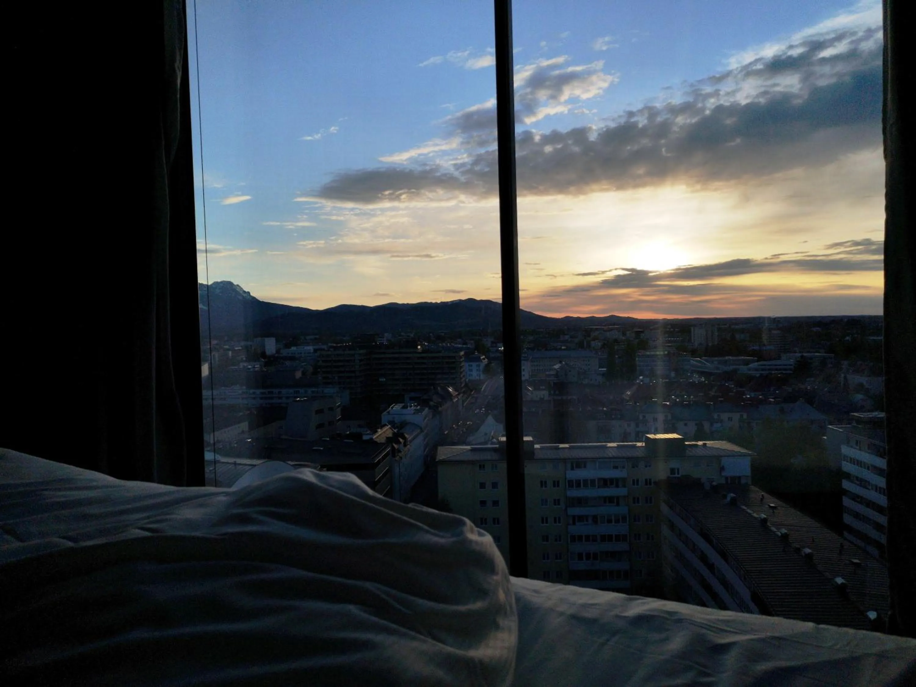 View (from property/room) in arte Hotel Salzburg