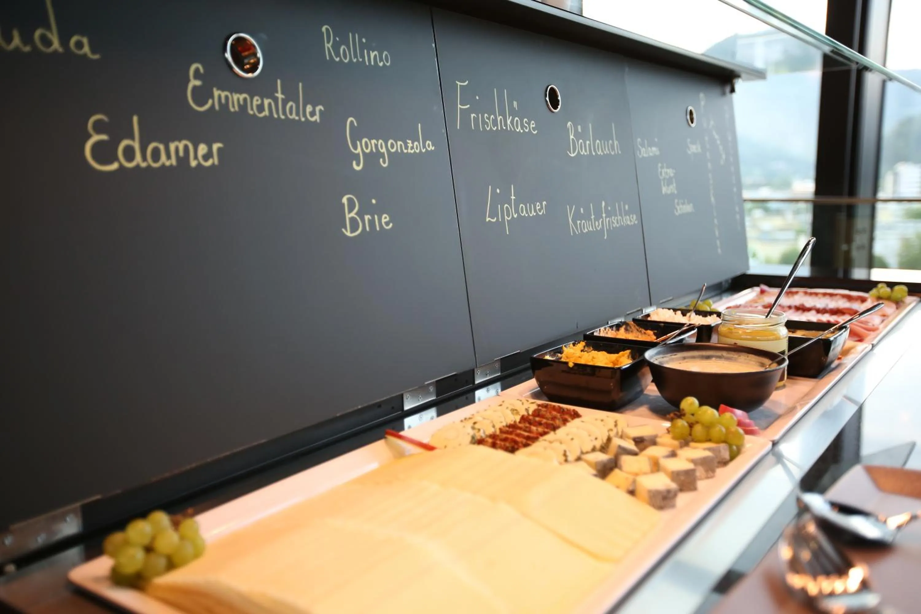 Food and drinks in arte Hotel Salzburg