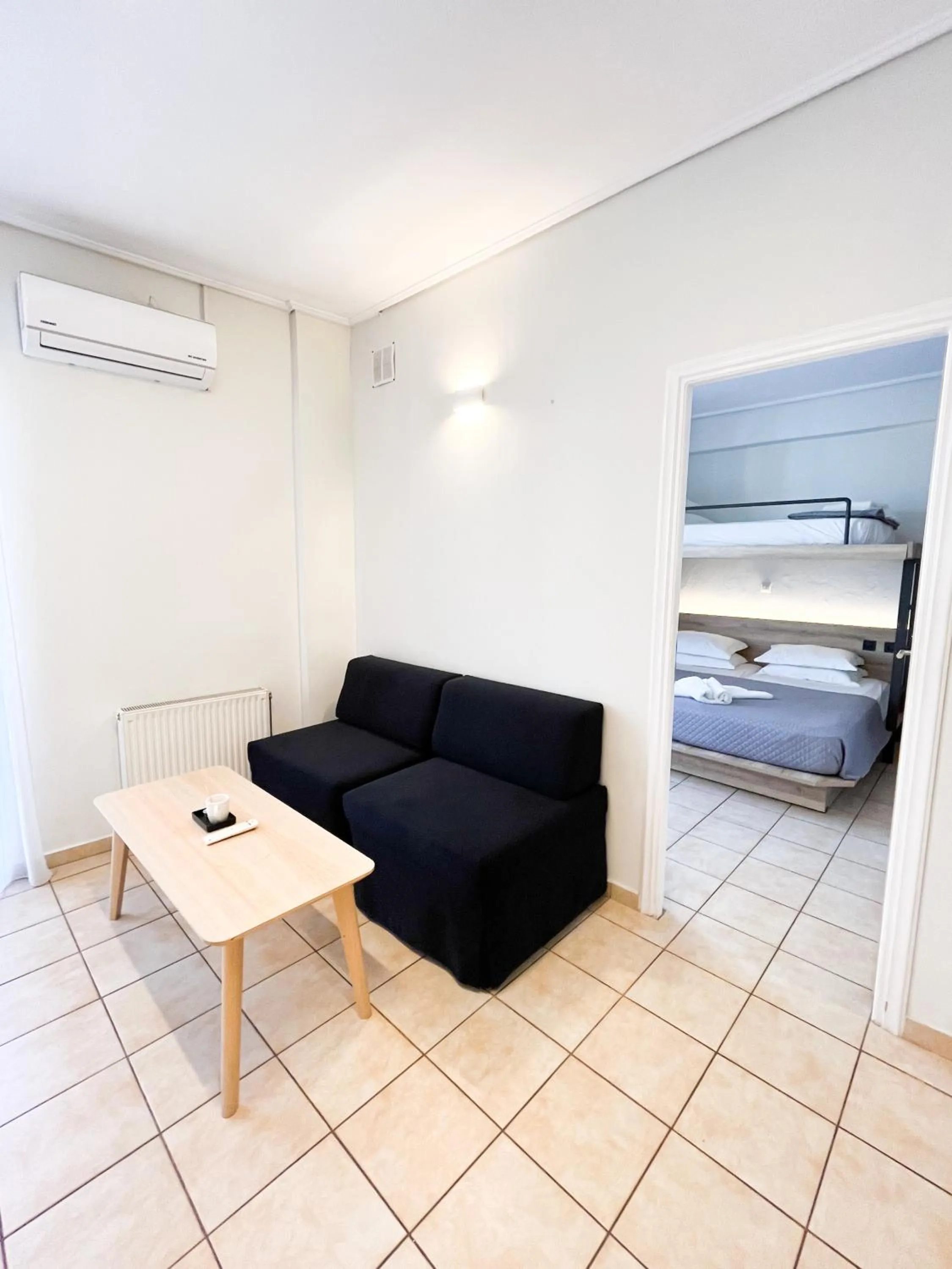 Bedroom, Bed in Athens Studios