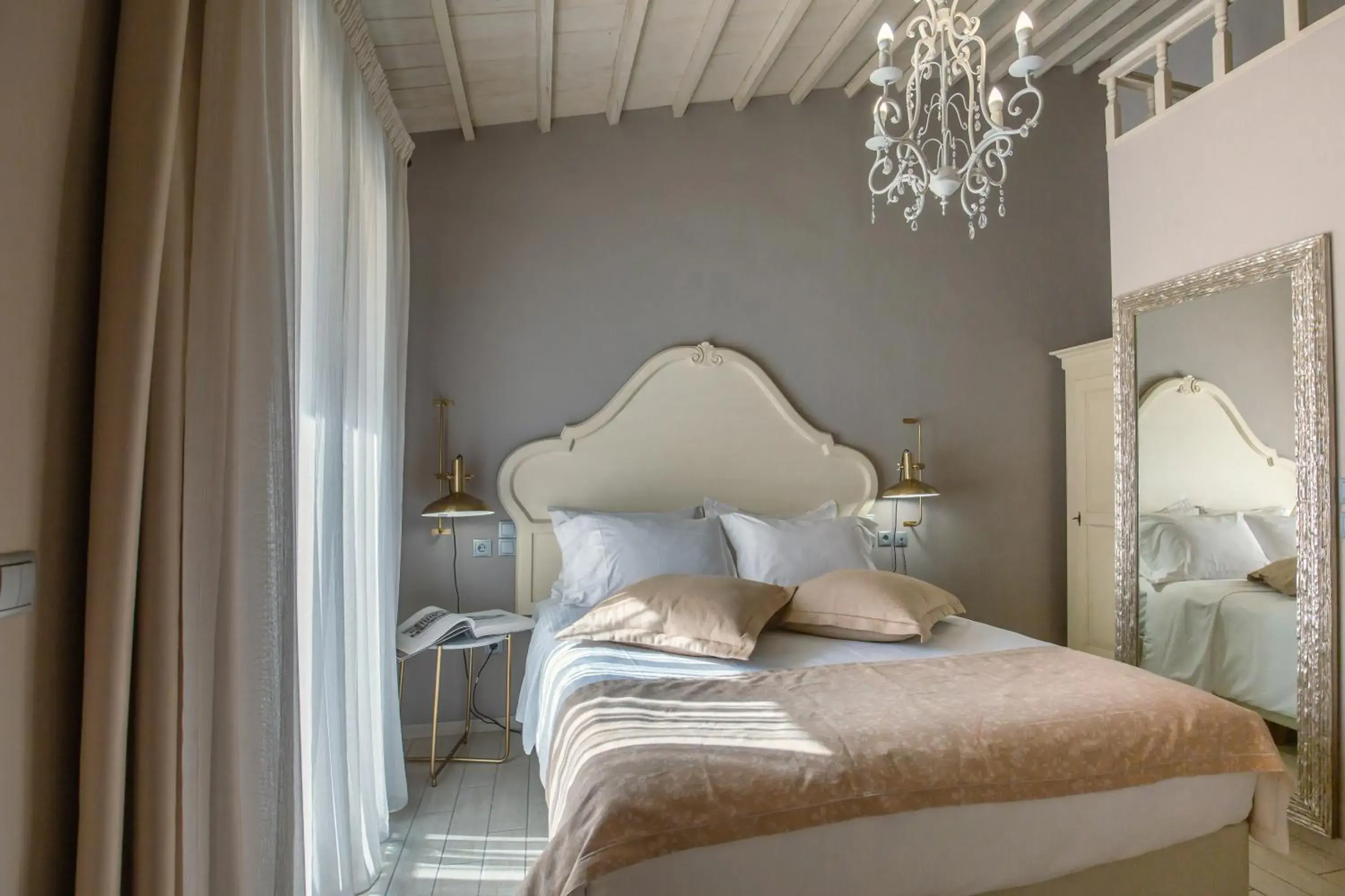 Double Room Partial Acropolis View in Sweet Home Hotel Double Room Partial Acropolis View in Sweet Home Hotel