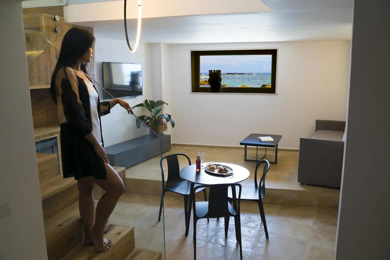 Living room in Re Dionisio Luxury Suites