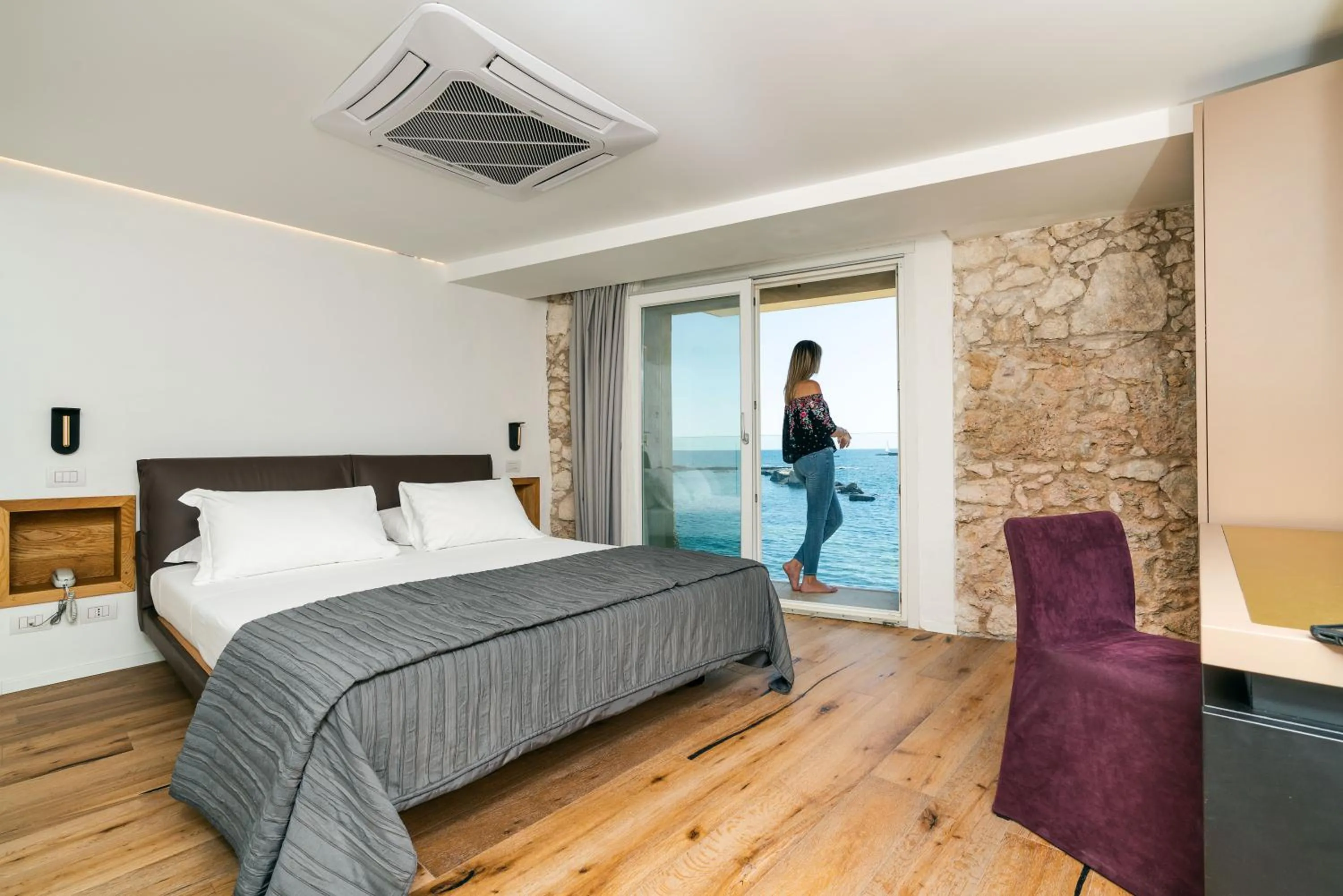 Bed in Re Dionisio Luxury Suites