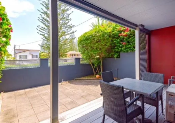 Balcony/Terrace in Adrift Apartments Yamba